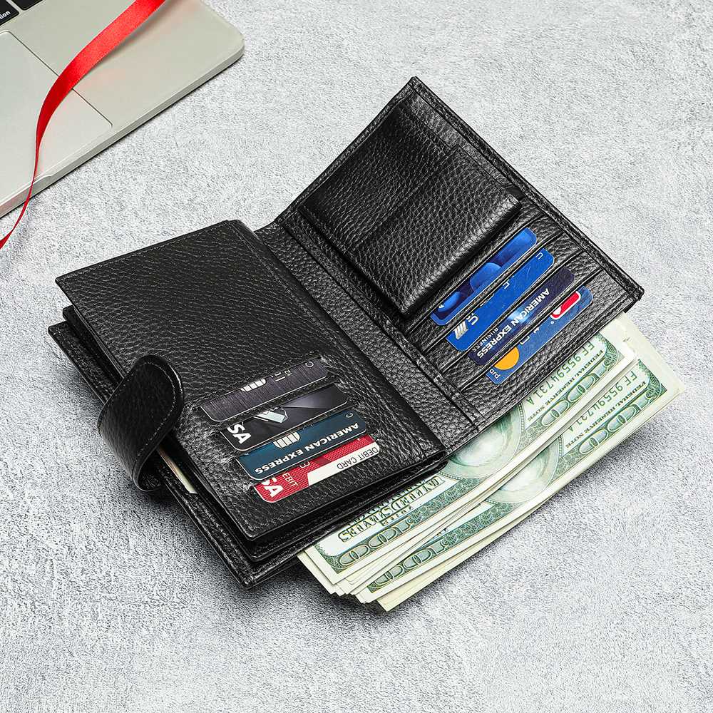 Δερμάτινο Ανδρικό Πορτοφόλι Cardinal 1131 μαύρο