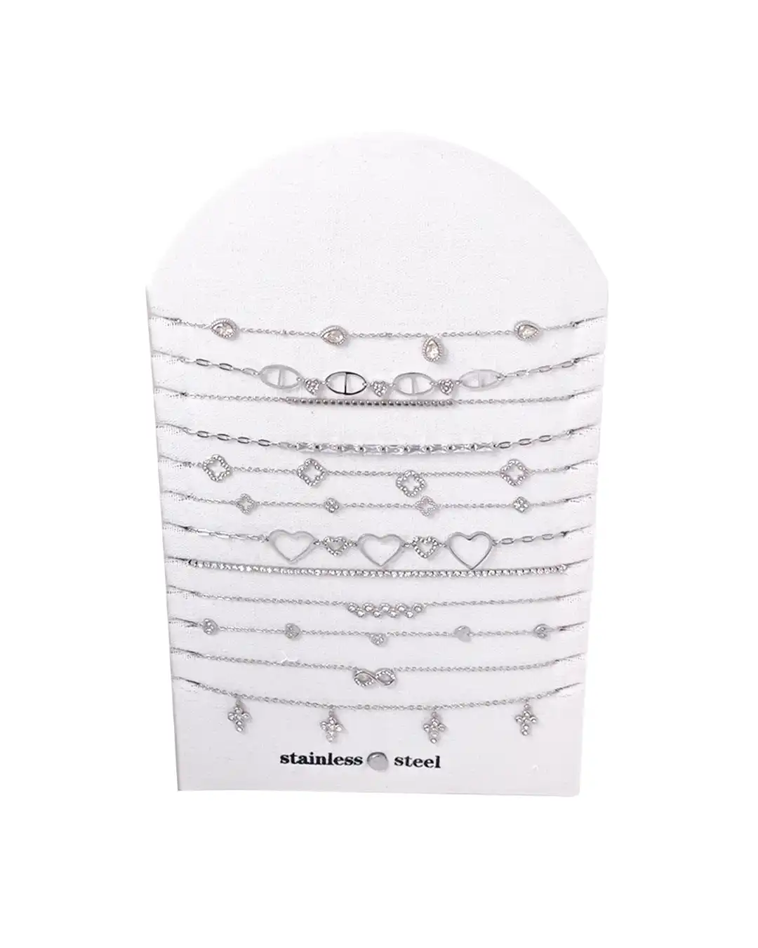 Αλυσίδες λαιμού OM-K108 – Ασημί