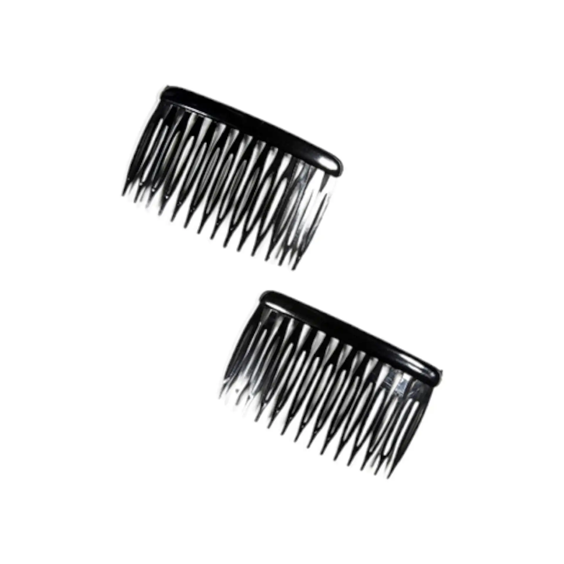 Χτενάκι Μαύρο 7 cm σετ 2 τμχ