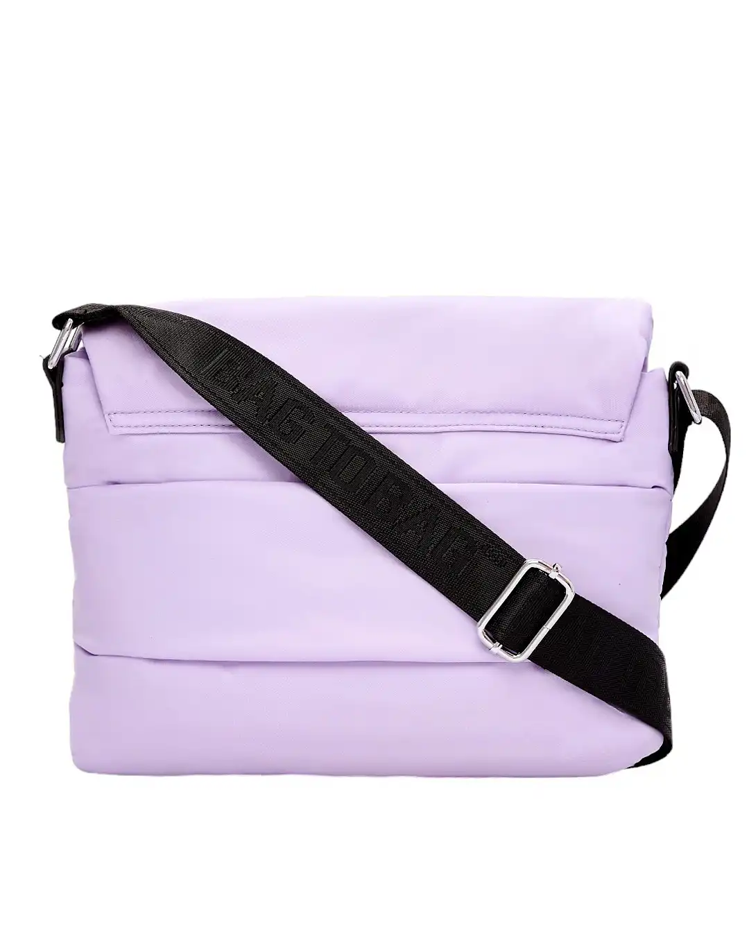 Τσάντα χιαστι με αδιάβροχο ύφασμα-KX2235 - Μώβ