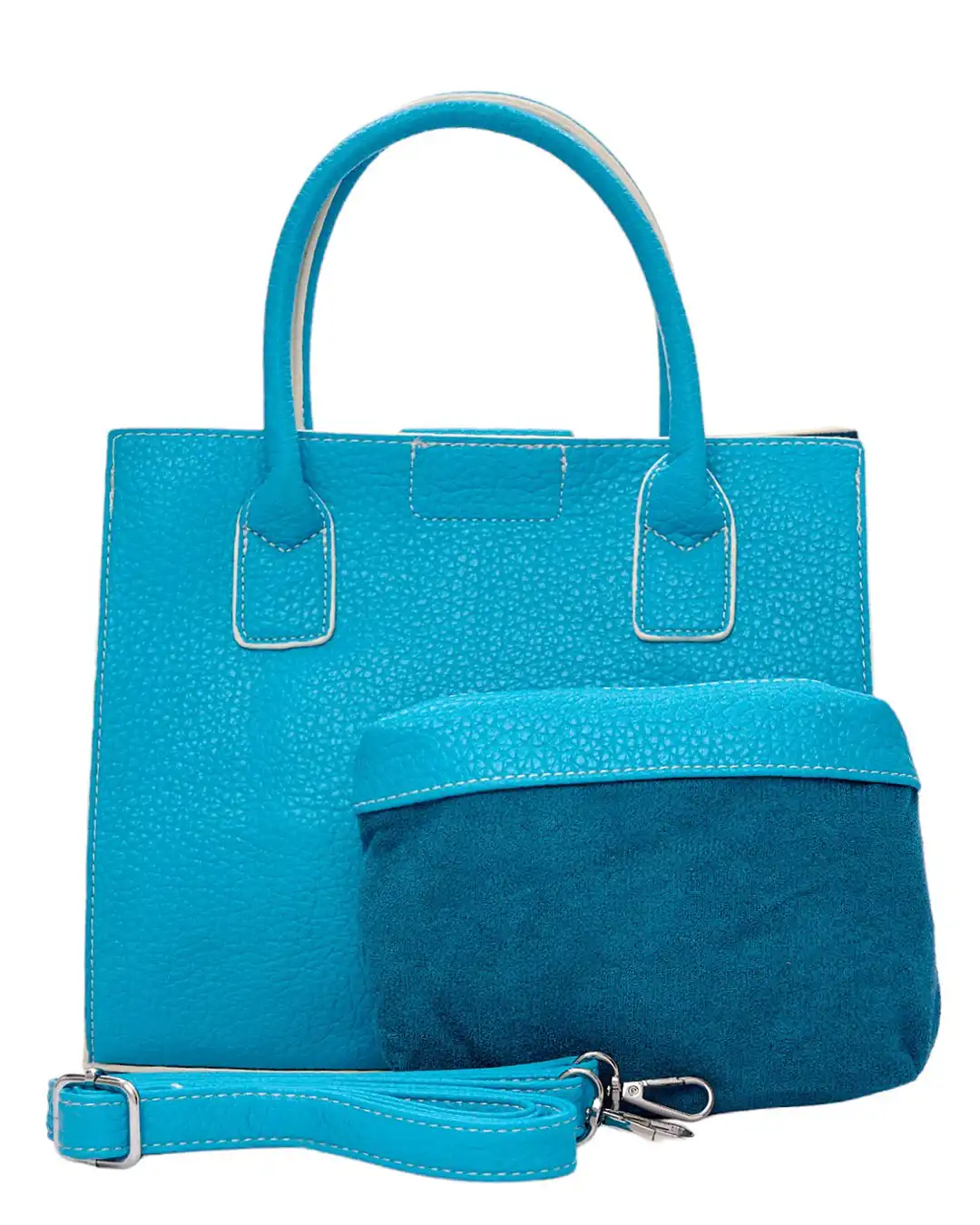 Τσάντα χειρός BY-31424 - Γαλάζιο