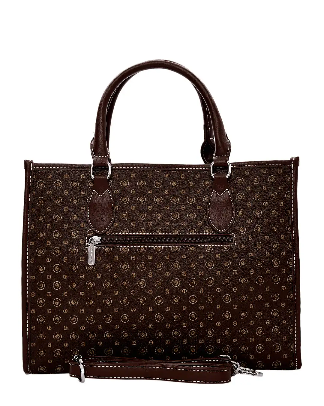 Τσάντα χειρός Y3180 - Σκούρο Καφέ