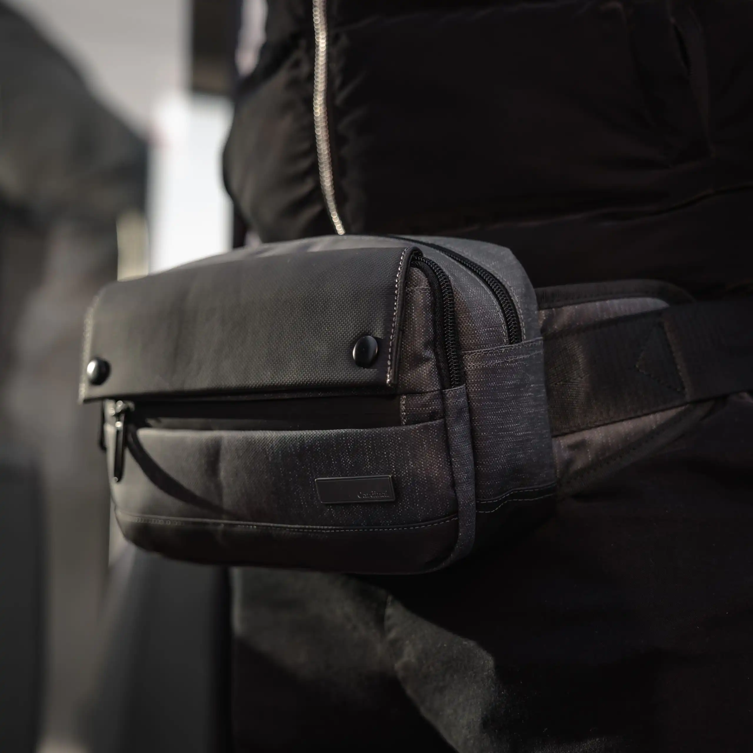 Τσαντάκι μέσης Cardinal 121 ανθρακί