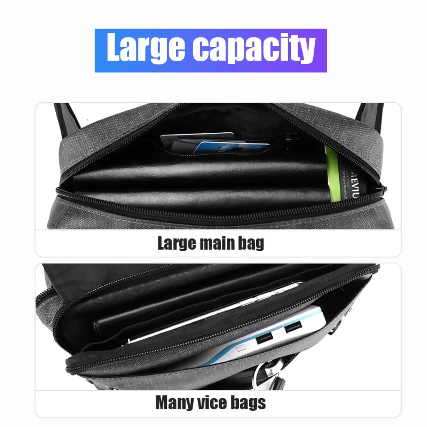 Τσαντάκι μέσης Cardinal 121 ανθρακί