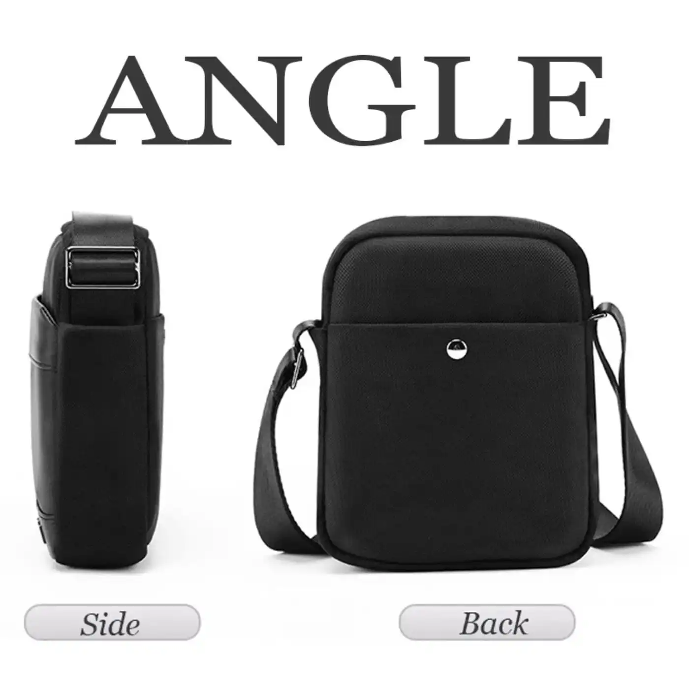 Τσαντάκι ώμου Cardinal 124 μαύρο