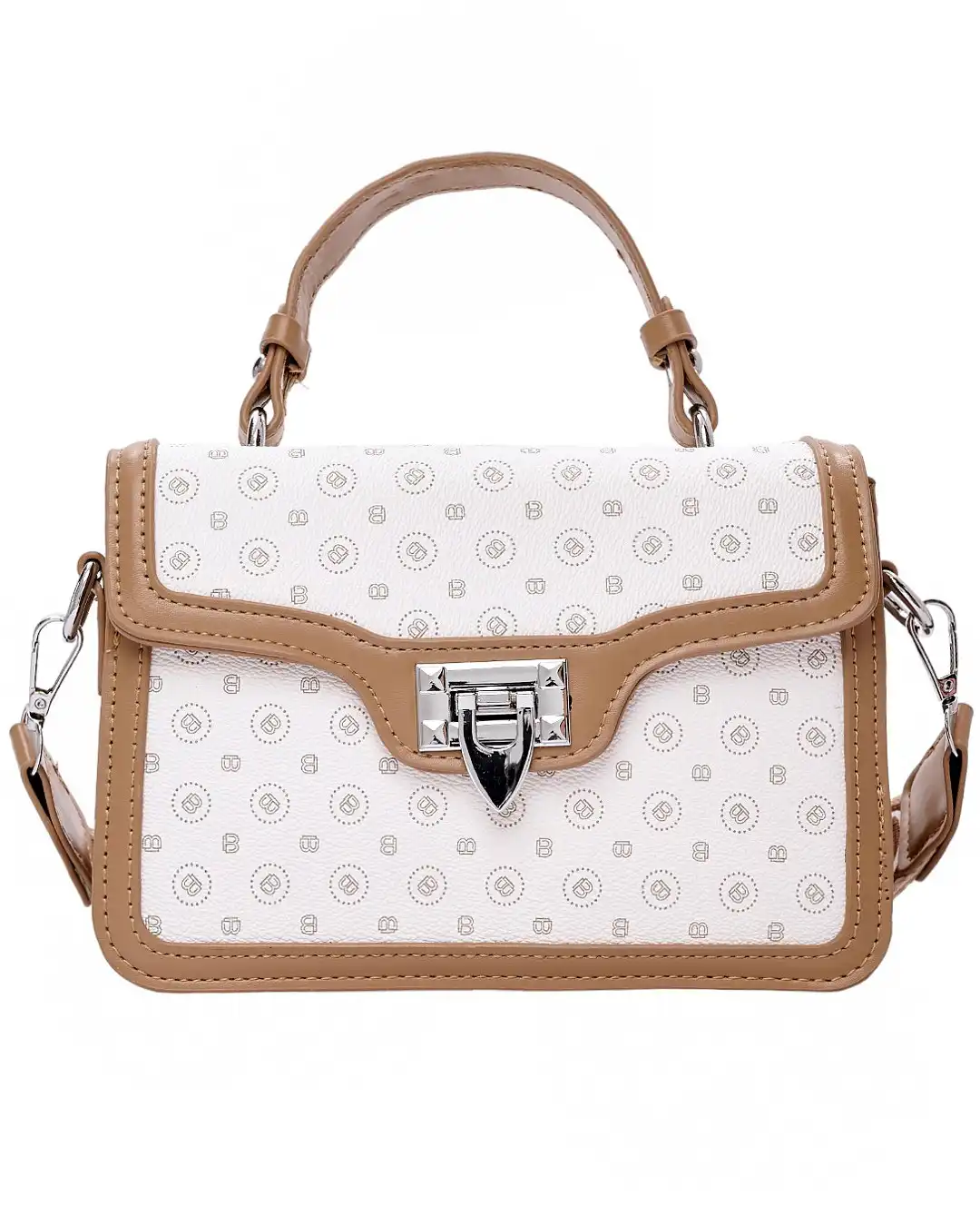 Τσάντα χιαστί-χειρός  SW8908 – Ασπρο