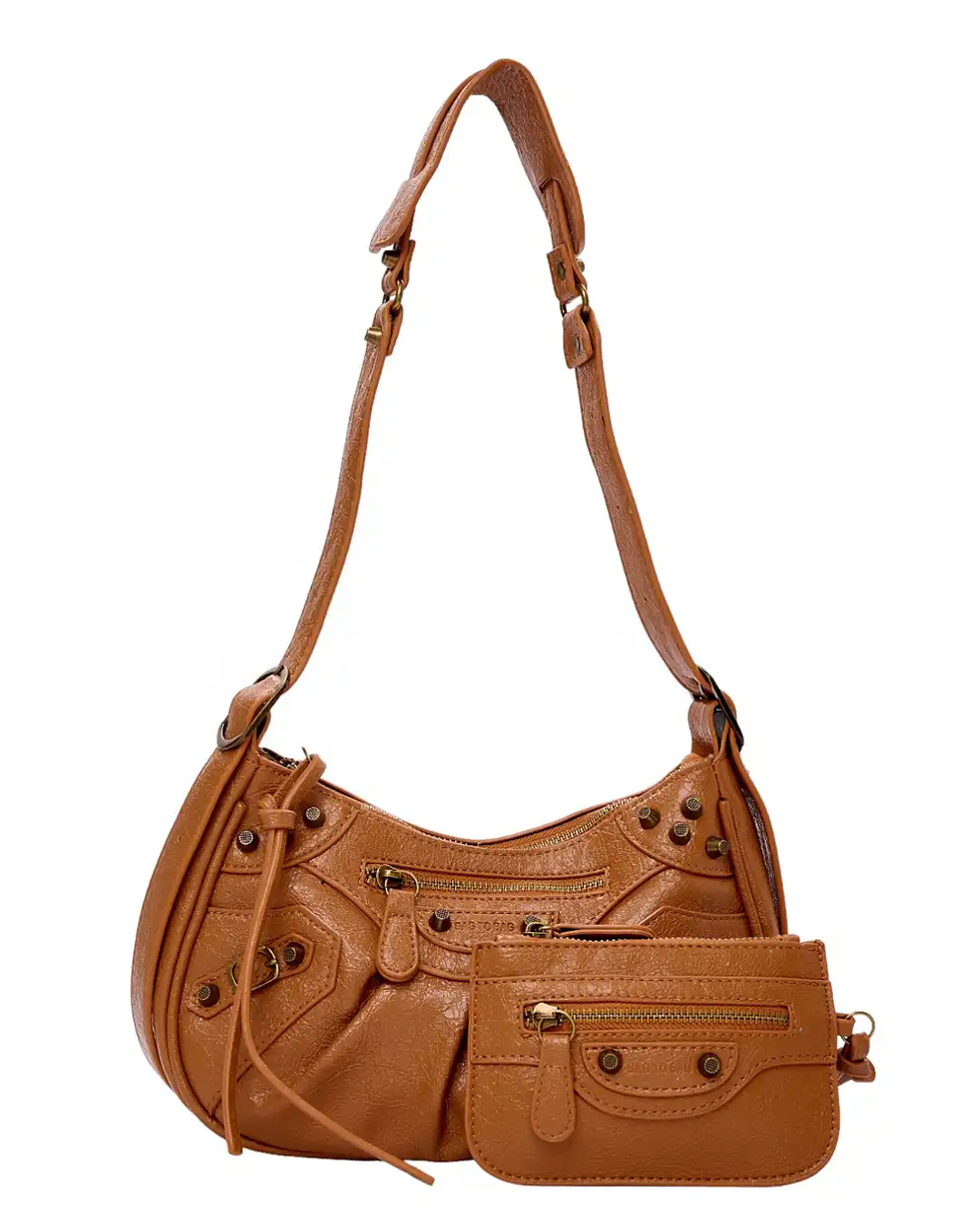 Τσάντα ώμου SW8939 – Κάμελ