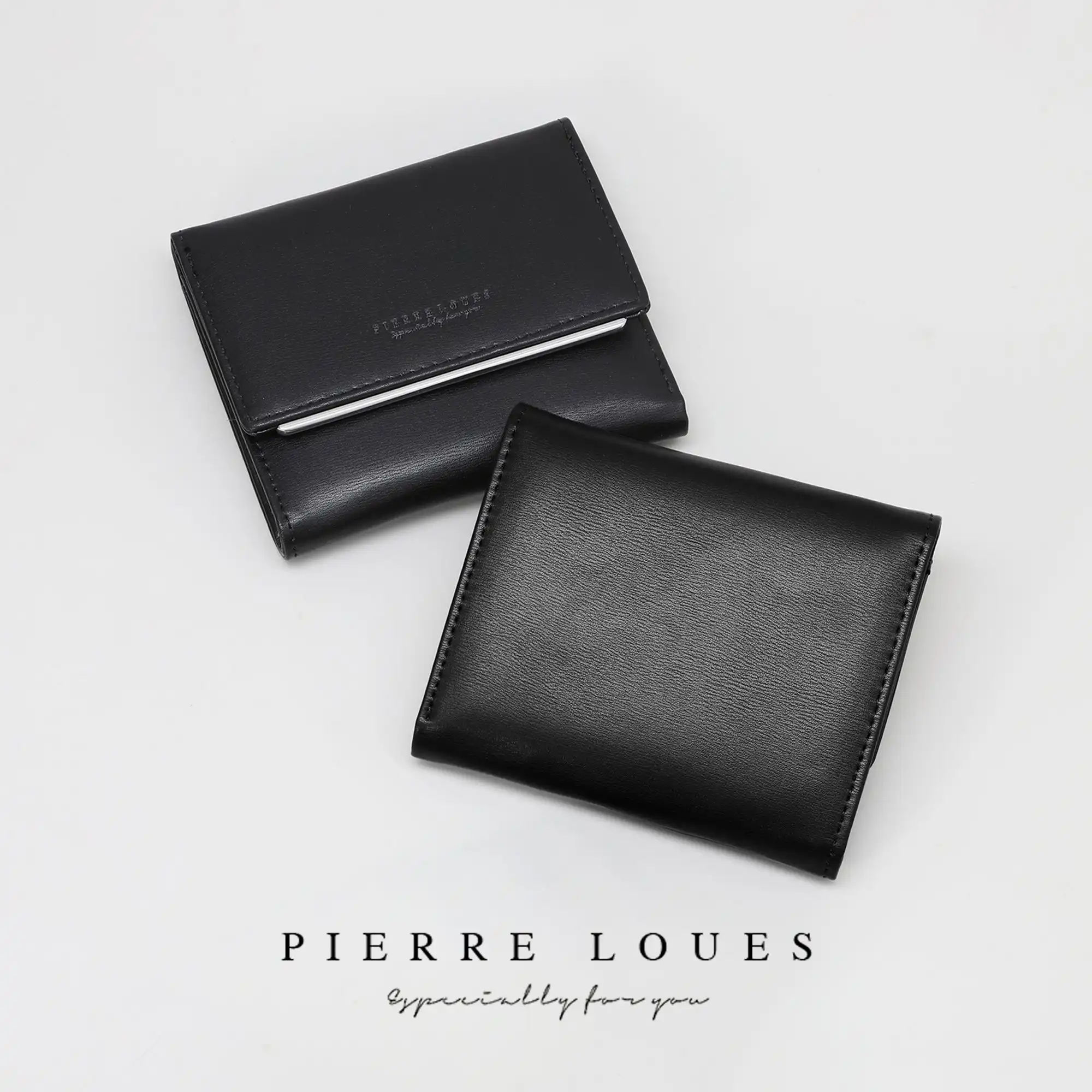 Γυναικείo πορτοφόλι Pierre Loues PL13-56 μαύρο Γυναικείo πορτοφόλι Pierre Loues PL13-56 μαύρο