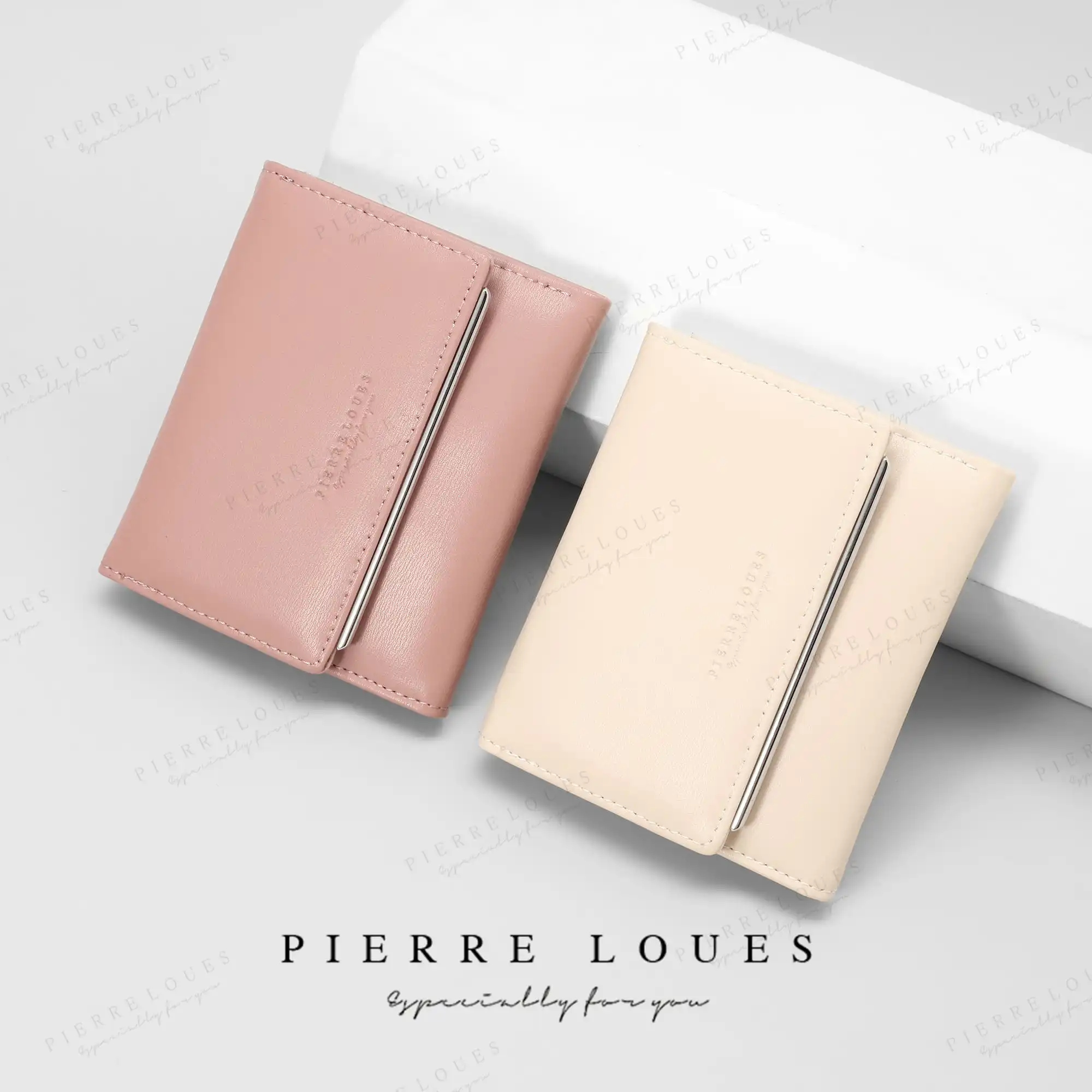 Γυναικείo πορτοφόλι Pierre Loues PL13-56 ροζ Γυναικείo πορτοφόλι Pierre Loues PL13-56 ροζ