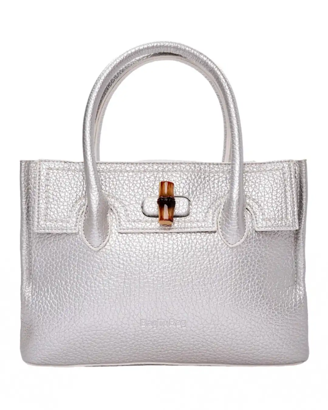 Τσάντα χειρός KX2309 – Ασημί