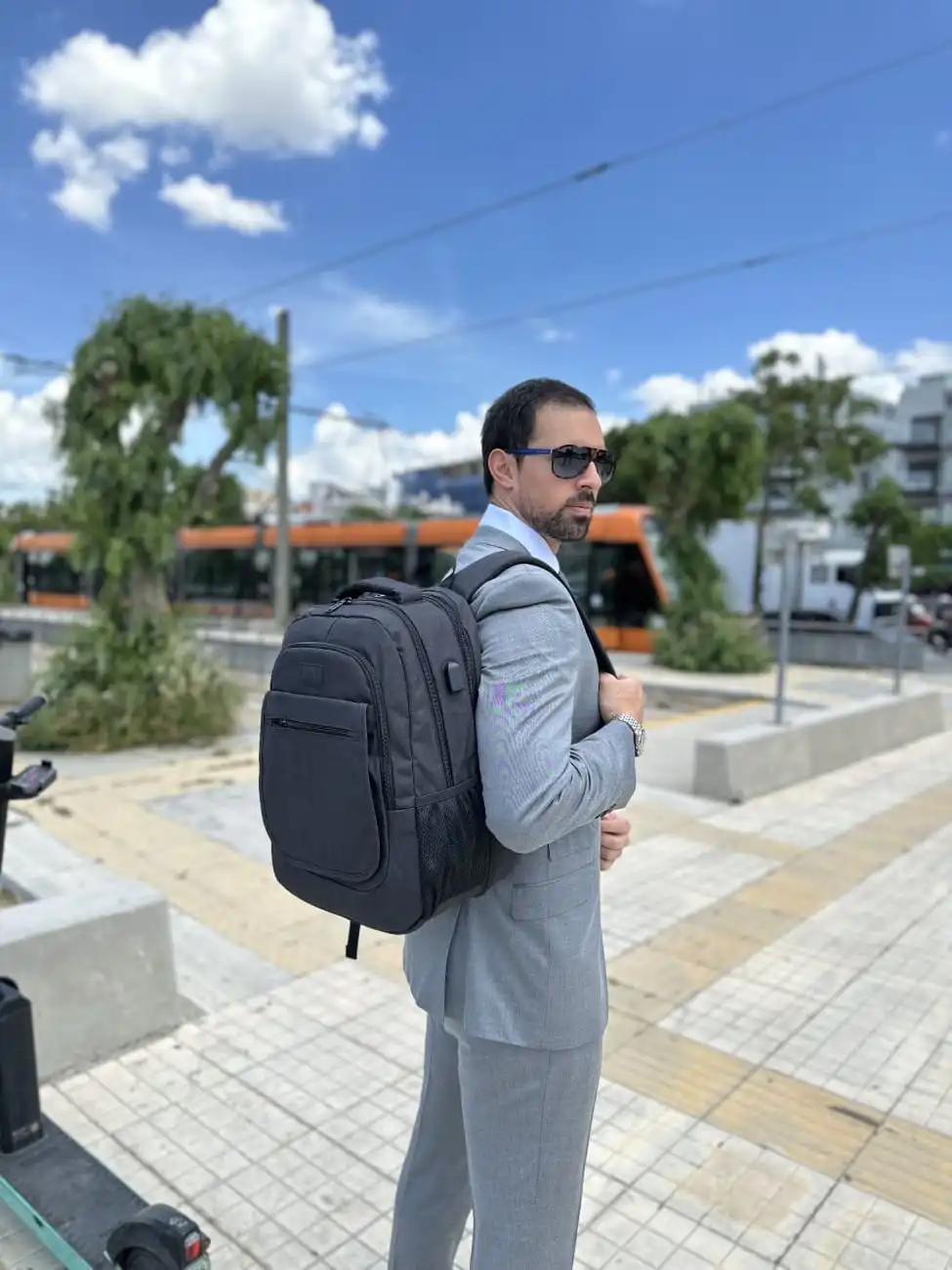 Σακίδιο πλάτης 36,8L Laptop 15,6” Matein 1364 μαύρο Σακίδιο πλάτης 36,8L Laptop 15,6” Matein 1364 μαύρο