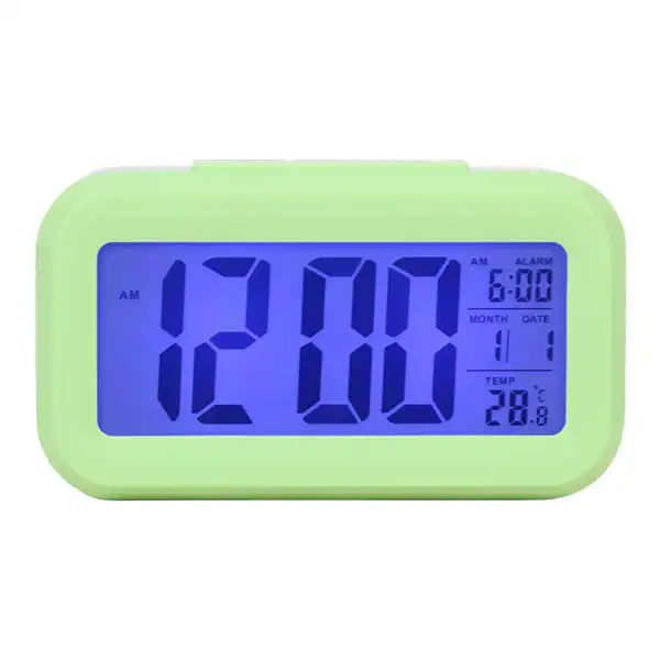 Επιτραπέζιο Ψηφιακό Ξυπνητήρι 13701 Πράσινο