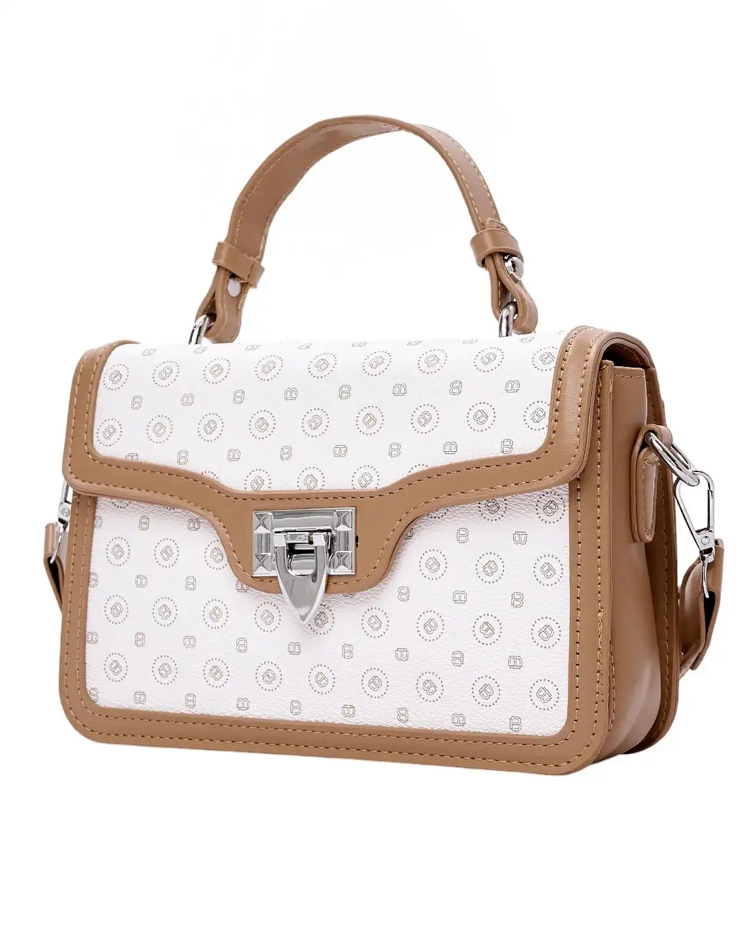 Τσάντα χιαστί-χειρός  SW8908 – Ασπρο