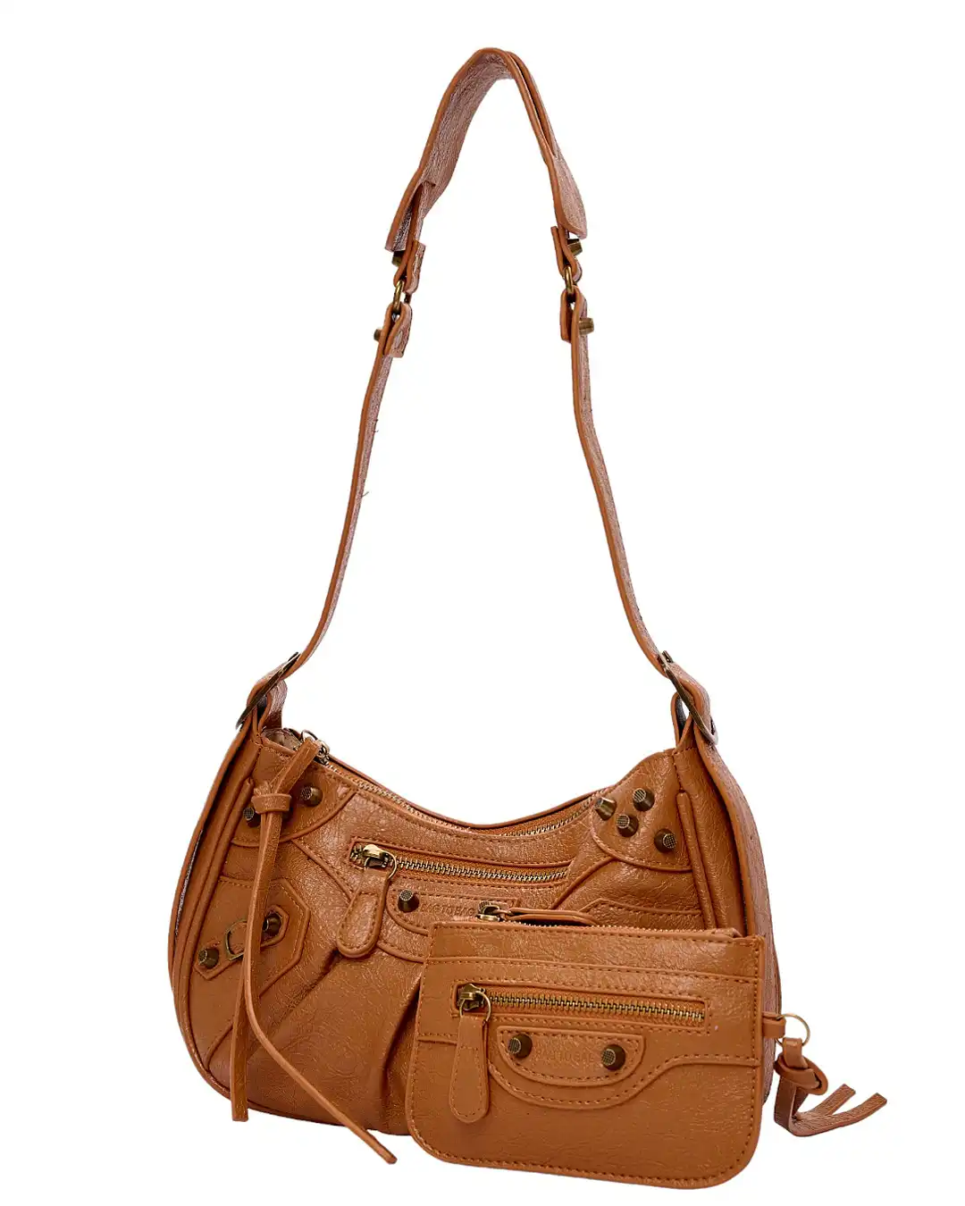 Τσάντα ώμου SW8939 – Κάμελ