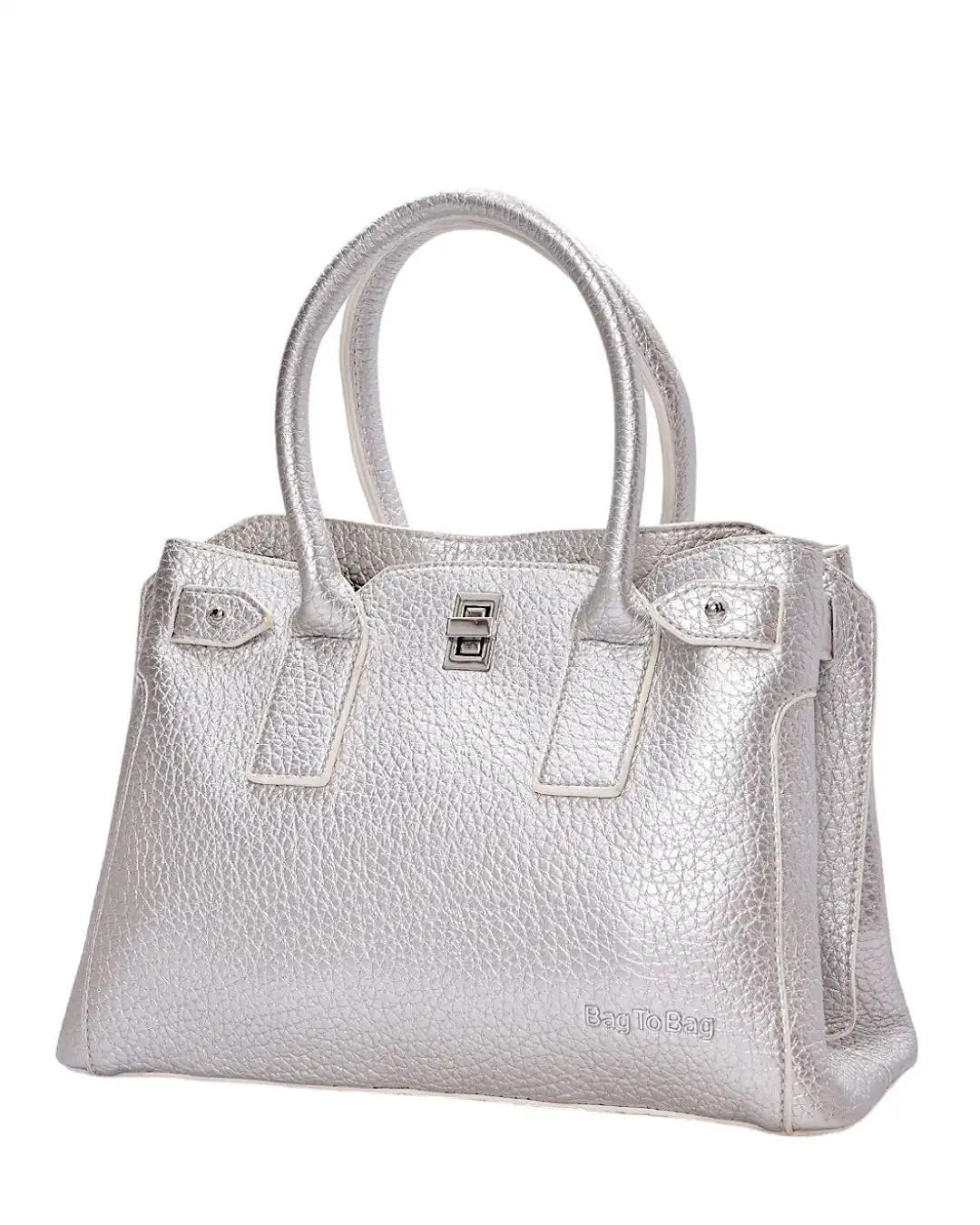 Τσάντα χειρός KX-2319 – Ασημί