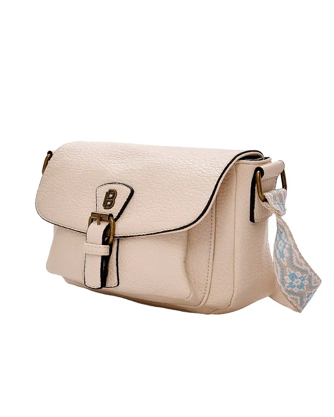 Τσάντα χιαστή P-6118 – Μπέζ