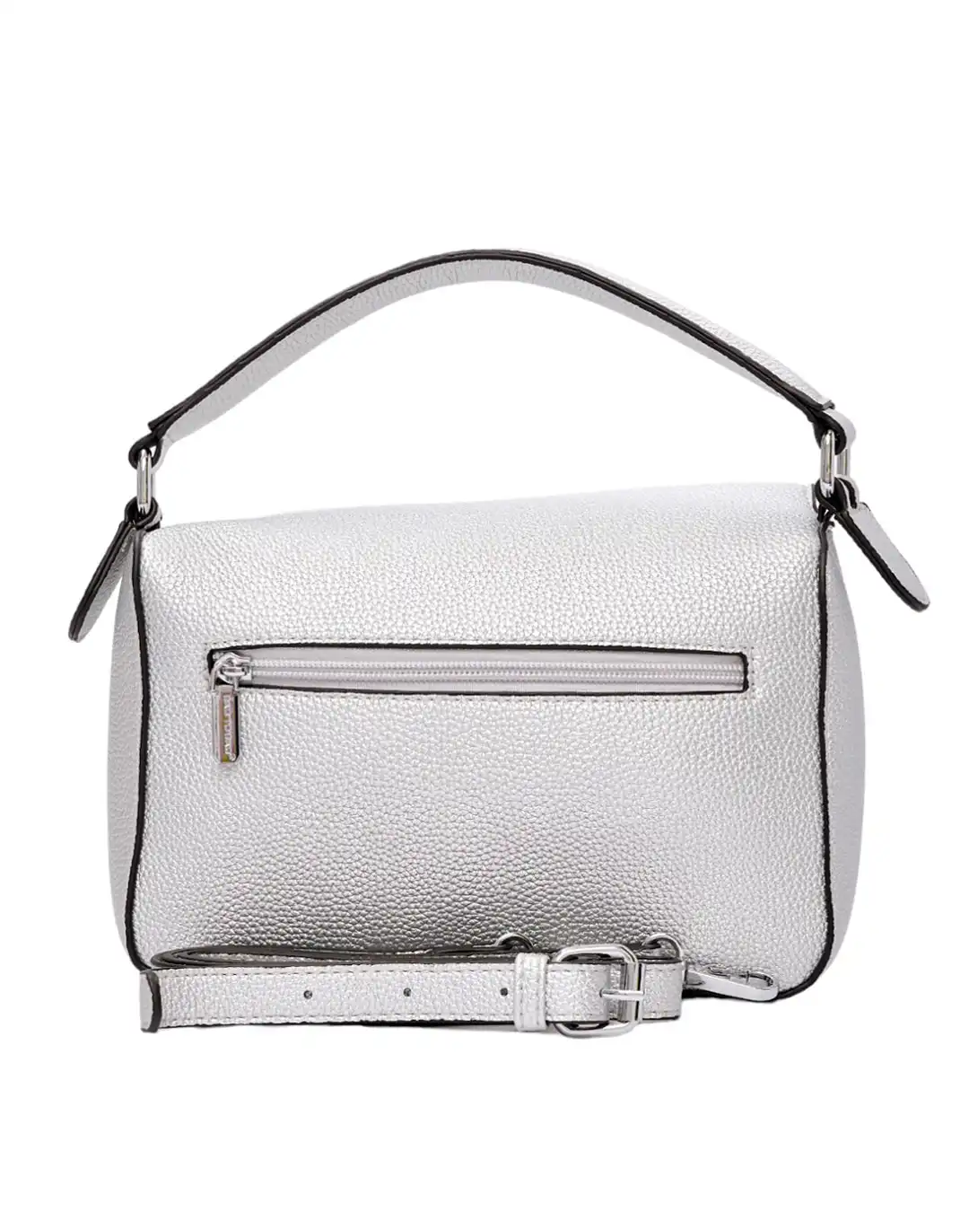 Τσάντα χειρός KX2303 - Ασημί