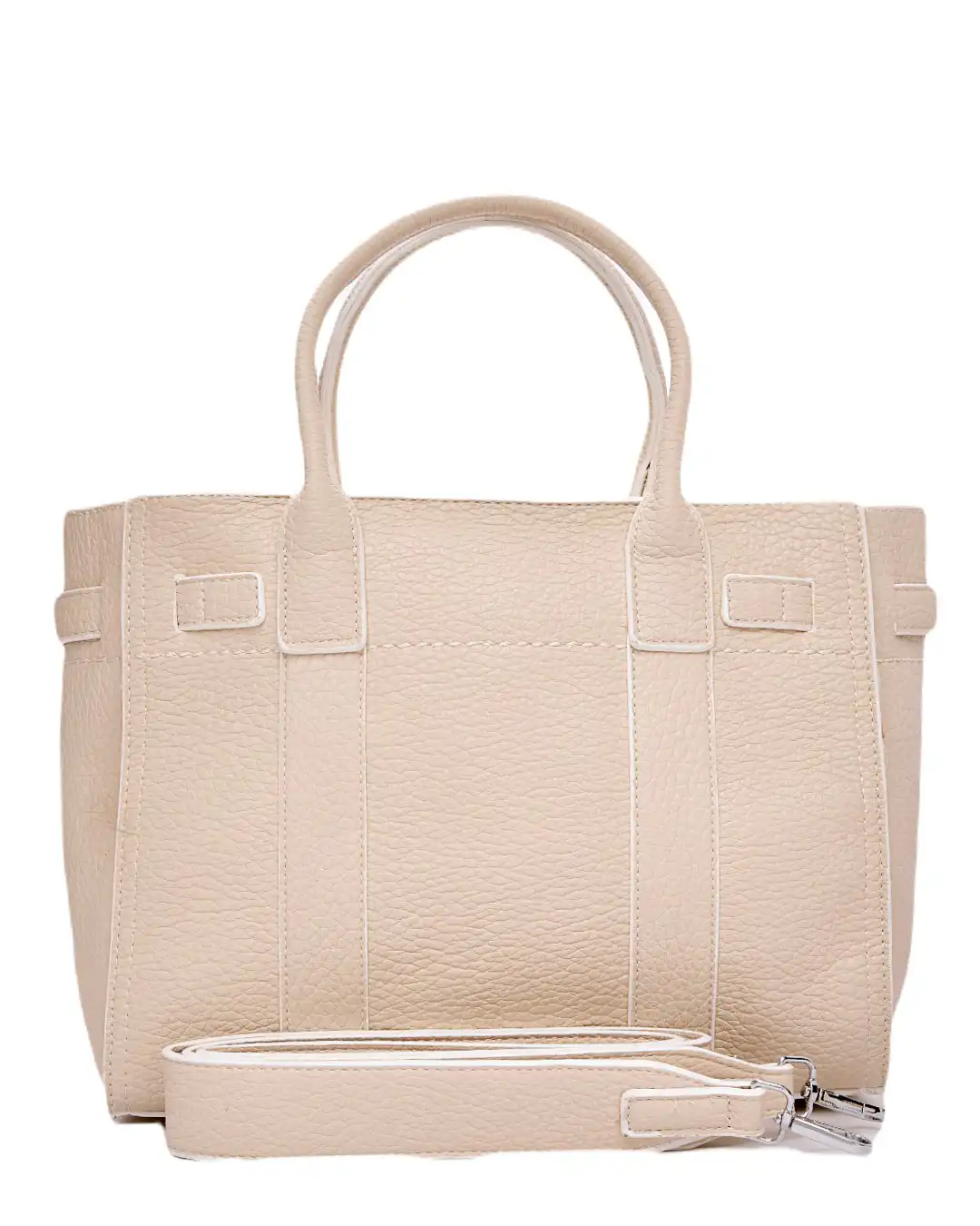 Τσάντα χειρός KX2311 - Μπέζ