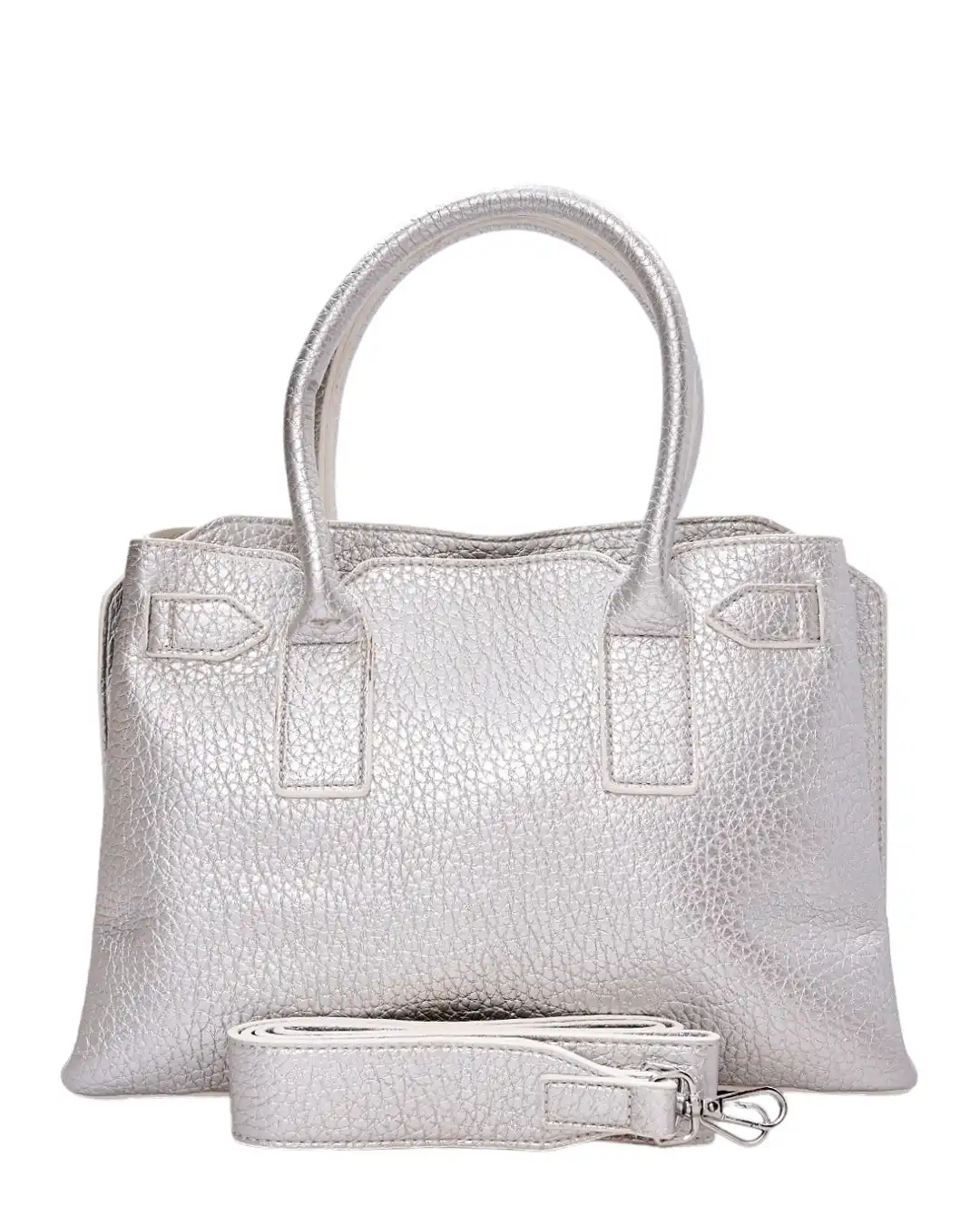 Τσάντα χειρός KX-2319 - Ασημί