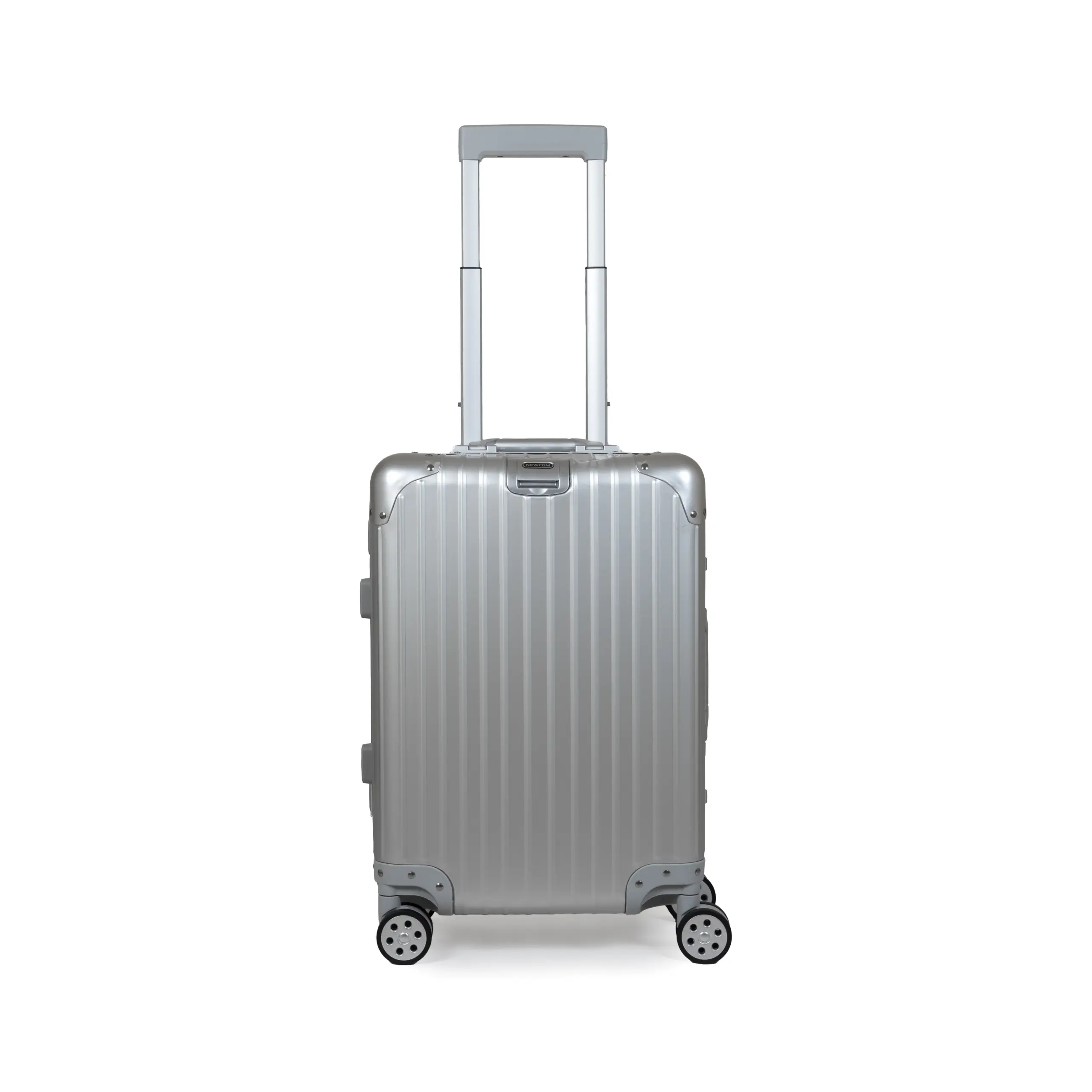 Βαλίτσα Αλουμινίου Μεγάλου Μεγέθους Newcom N1526/70 ασημί