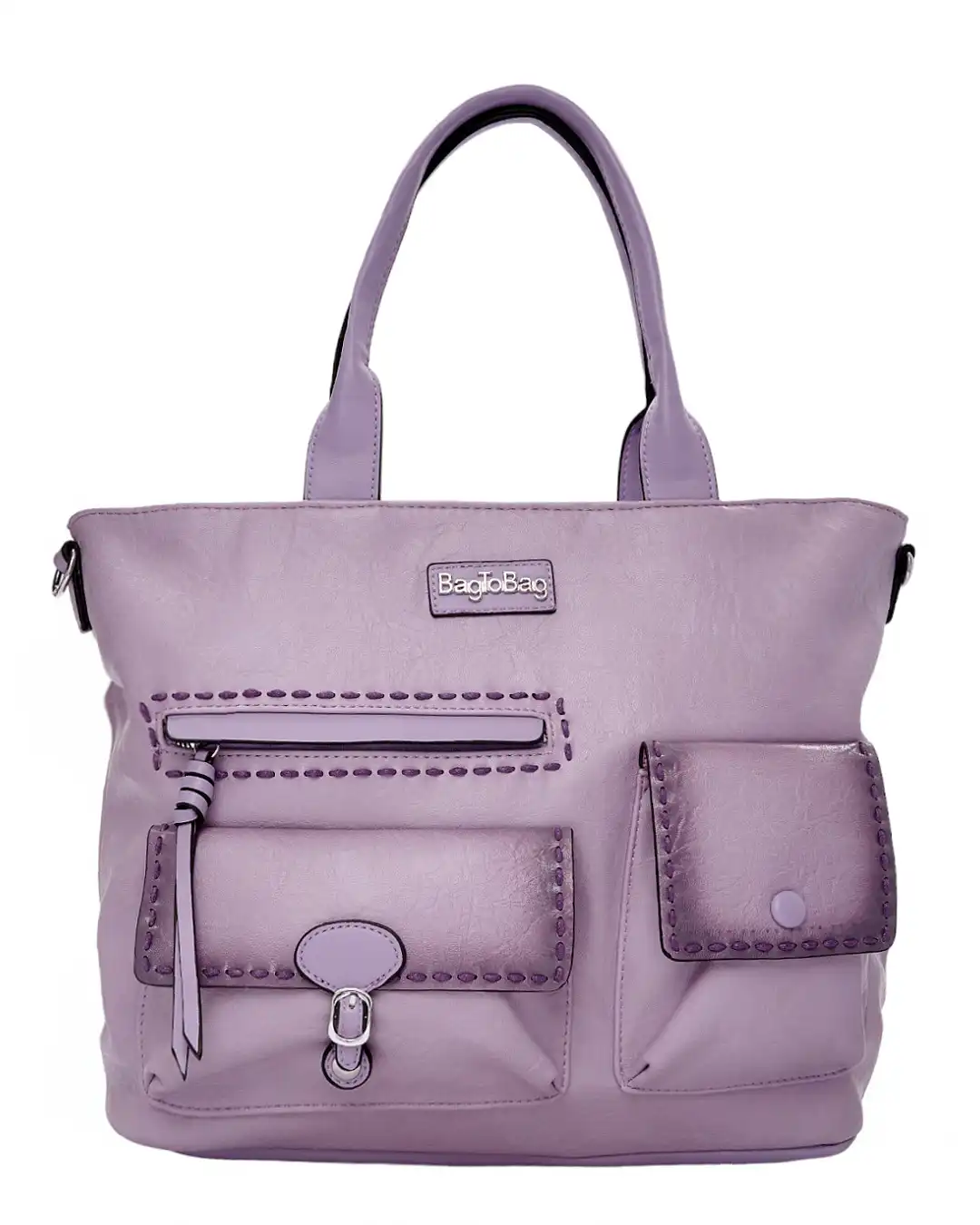 Τσάντα ώμου BY-31398 – Μώβ