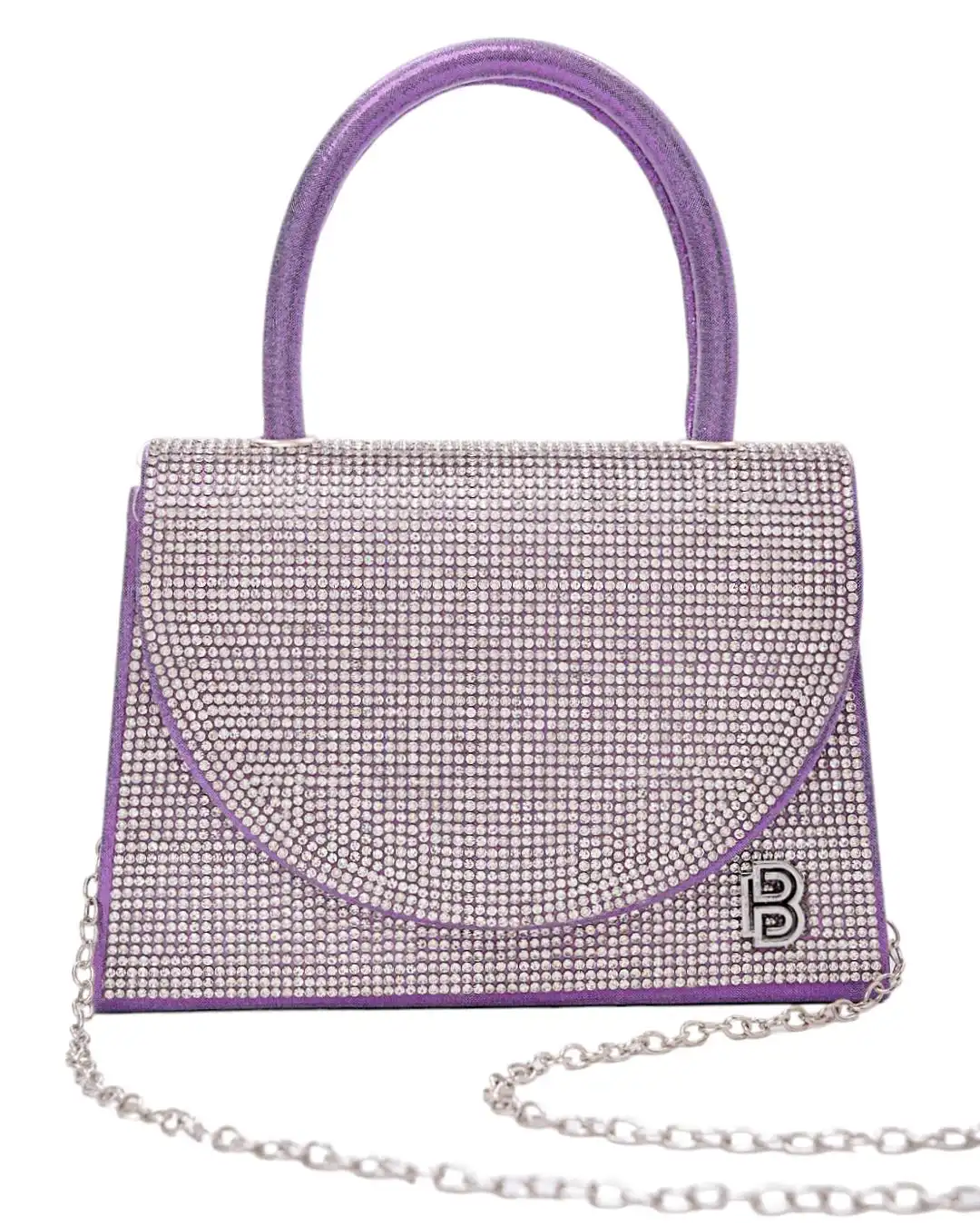 Τσάντα φάκελος clutch JH-22002 – Μώβ