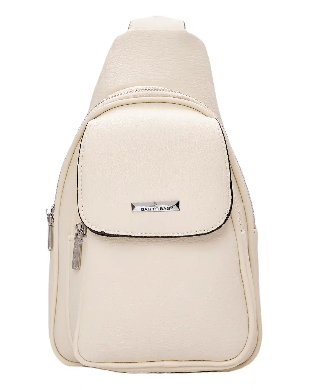 Τσαντάκι χιαστί QR-23971 – Μπέζ