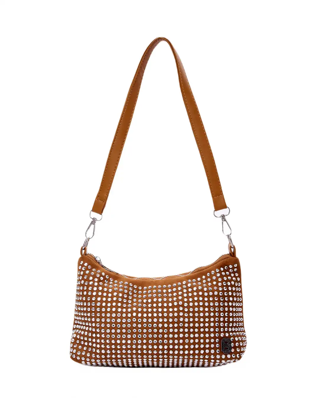 Τσάντα ώμου μικρή 21965 – Κάμελ