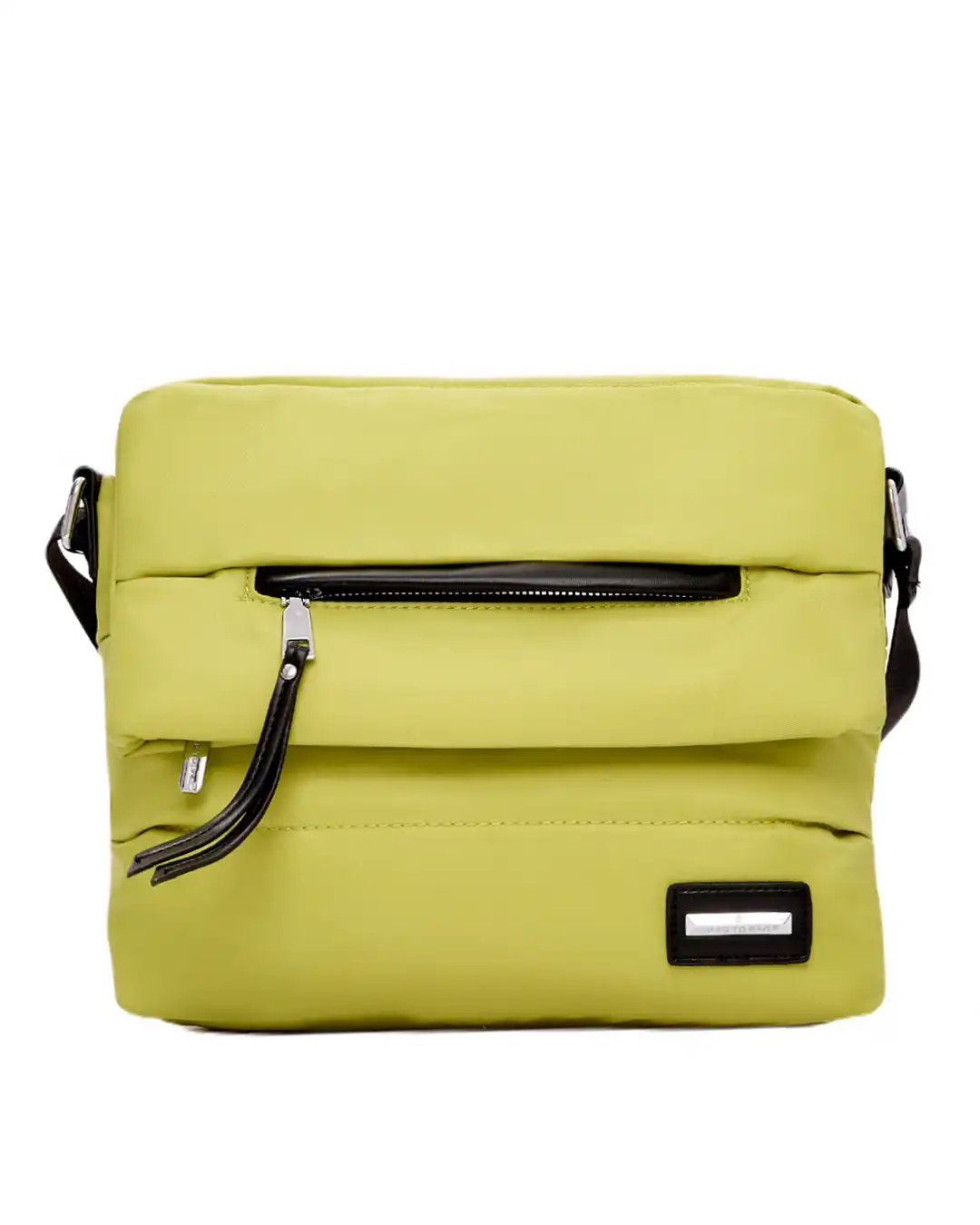 Τσάντα χιαστι με αδιάβροχο ύφασμα-KX2235 – Ανοιχτό Πράσινο