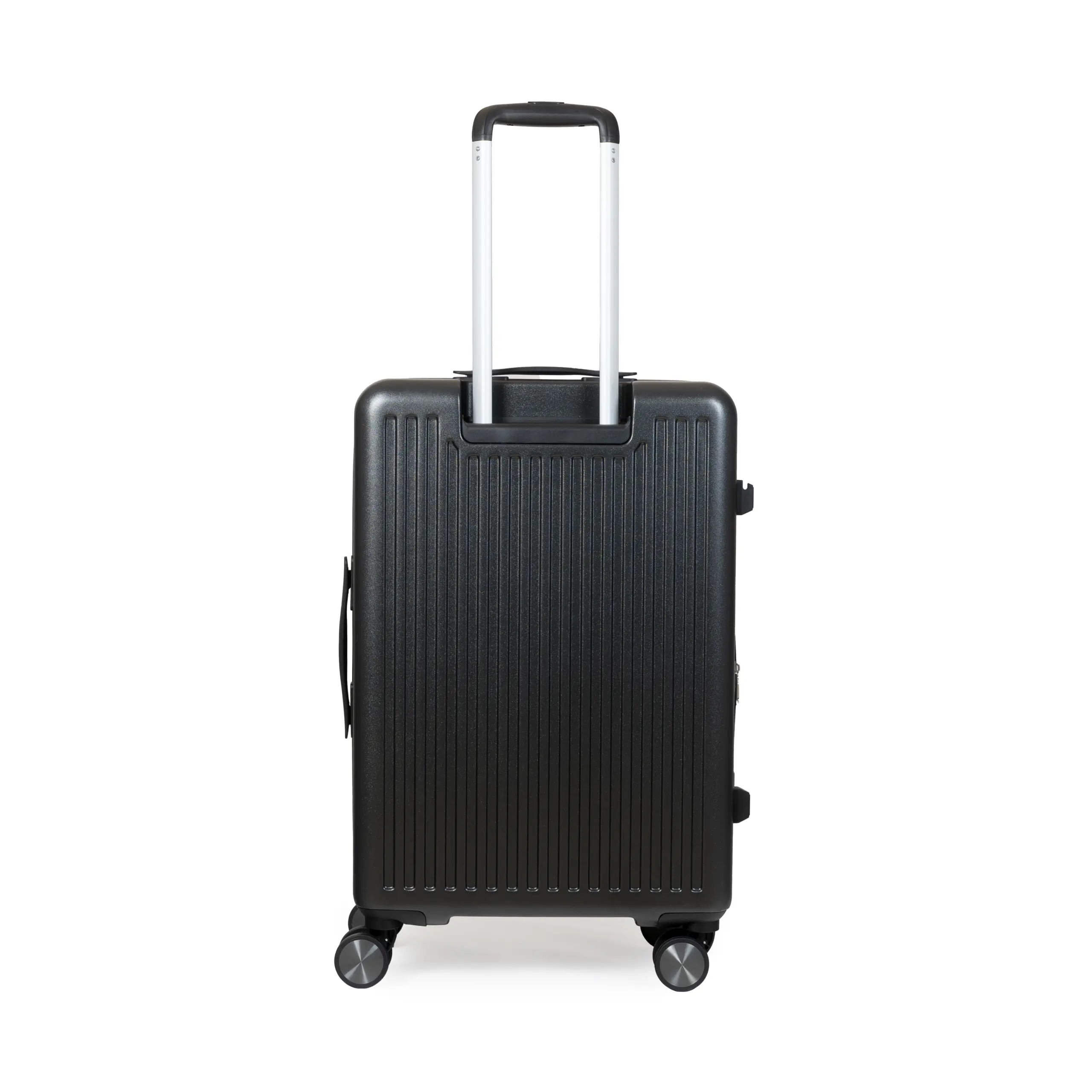 Βαλίτσες σετ Newcom (ABS+PC) μικρή μεσαία N1605 dark grey