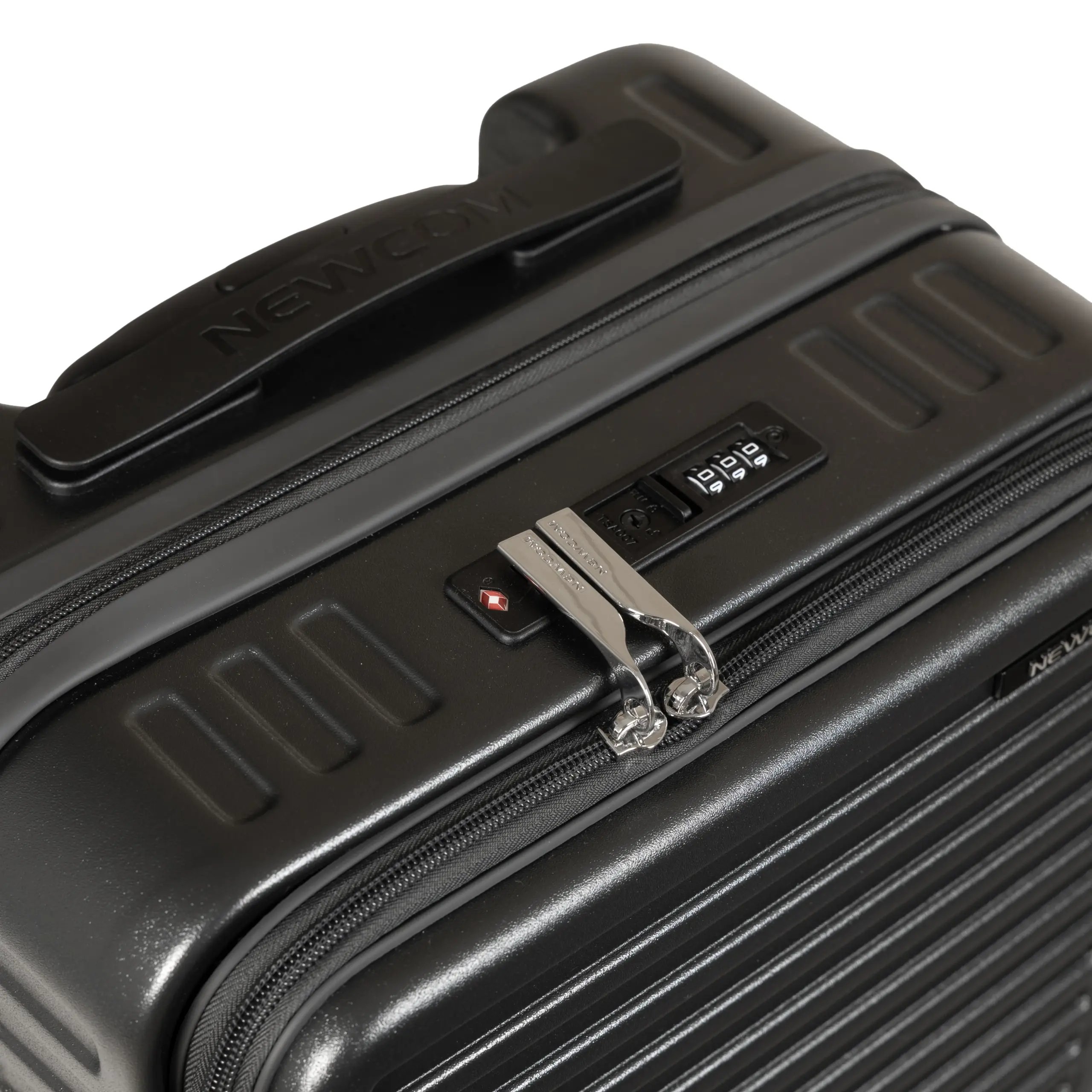 Βαλίτσα καμπίνας Laptop Newcom (ABS+PC) N1605/50 dark grey