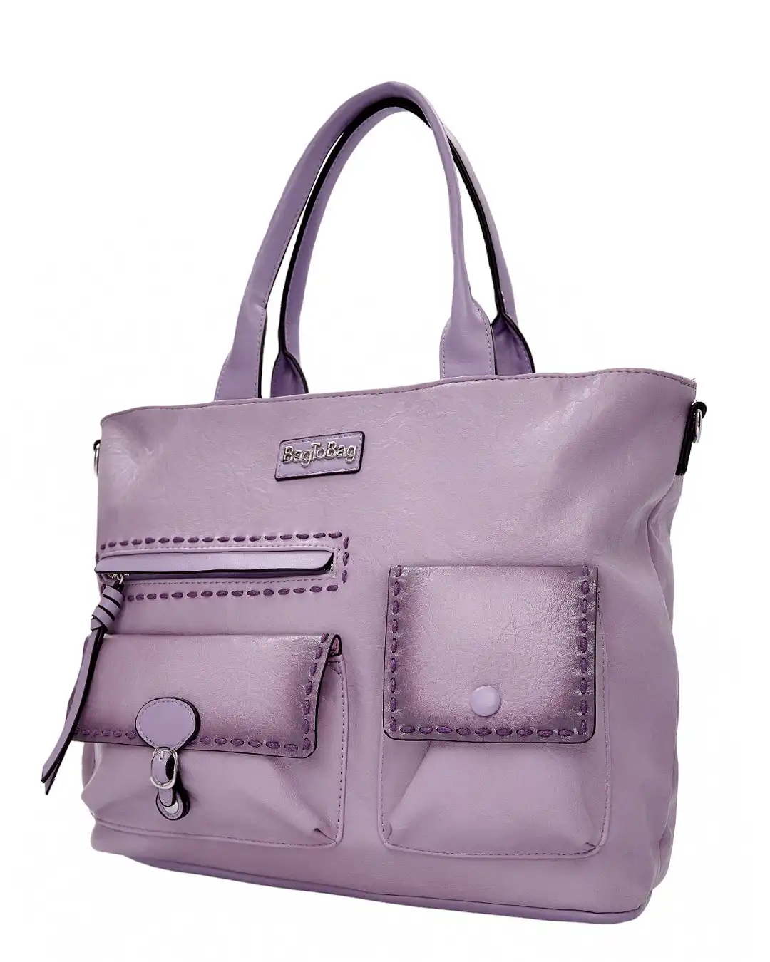 Τσάντα ώμου BY-31398 – Μώβ