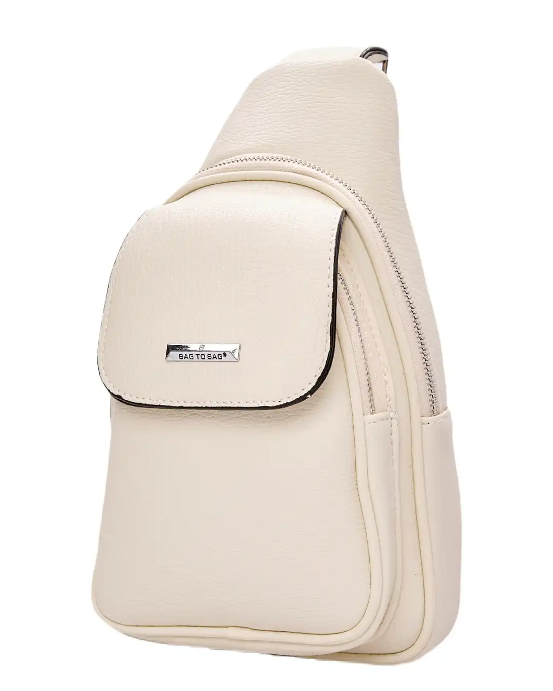 Τσαντάκι χιαστί QR-23971 – Μπέζ