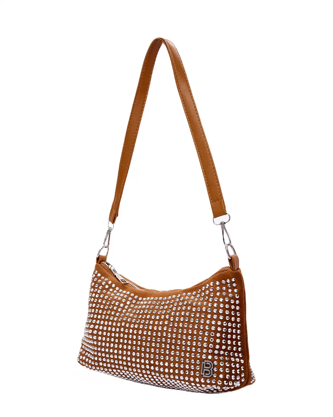 Τσάντα ώμου μικρή 21965 – Κάμελ