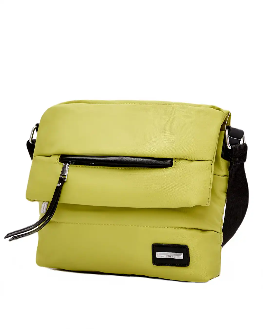 Τσάντα χιαστι με αδιάβροχο ύφασμα-KX2235 – Ανοιχτό Πράσινο