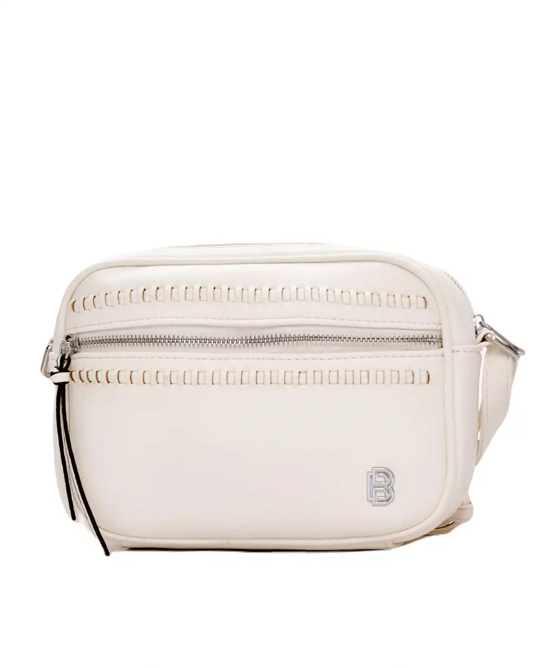 Τσάντάκι χιαστί QR-23939 – Ασπρο