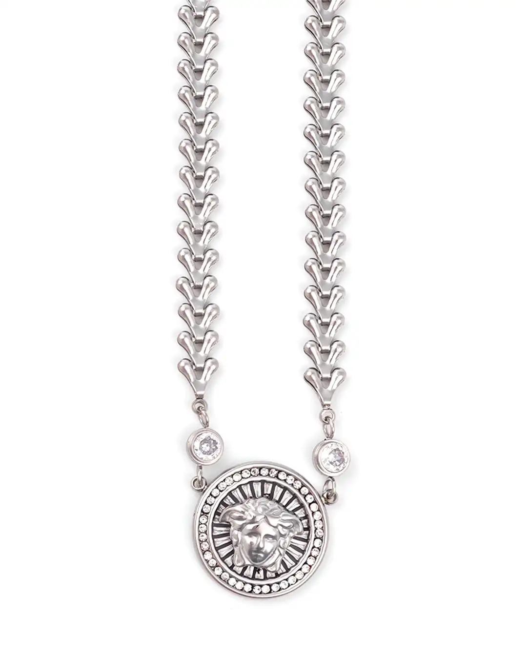 Κρεμαστό λαιμού TG-K057 – Ασημί Κρεμαστό λαιμού TG-K057 – Ασημί