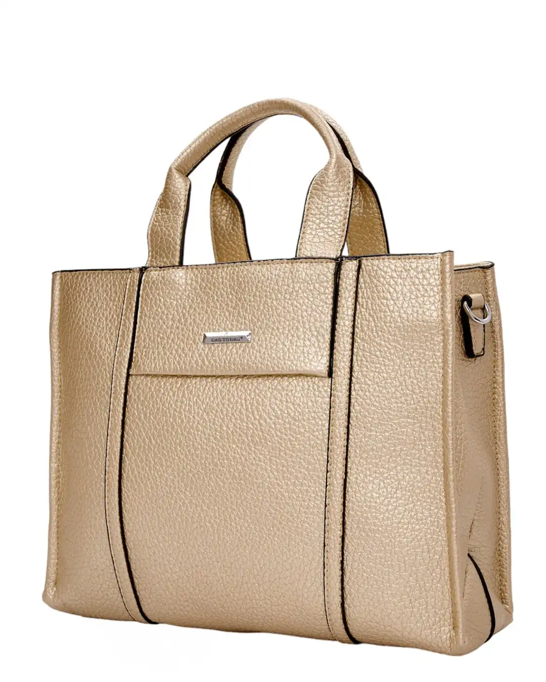 Τσάντα χειρός P-6115 – Χρυσό