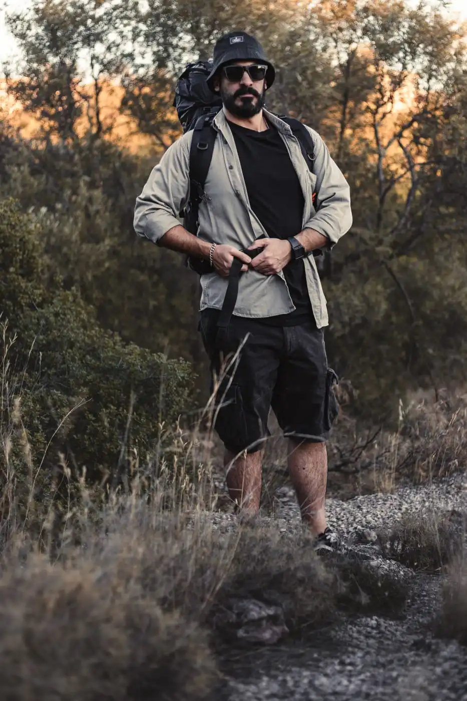 Σακίδιο ορειβατικό Ταξιδιού αδιάβροχο Cardinal 1788 70+5L μαύρο