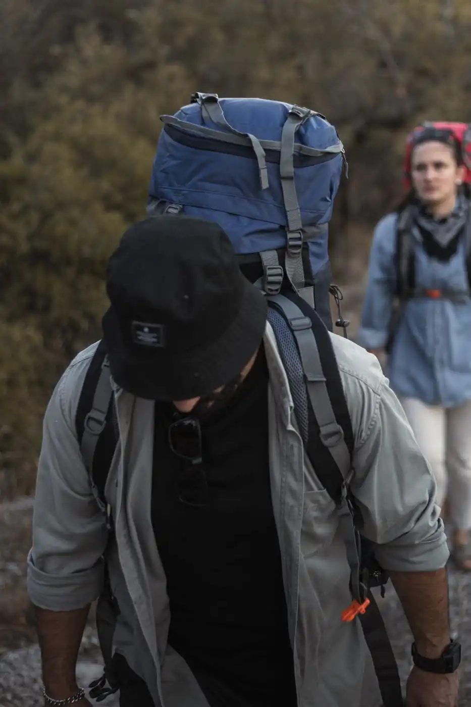 Σακίδιο ορειβατικό Ταξιδιού αδιάβροχο Cardinal 1788 70+5L σκούρο μπλέ