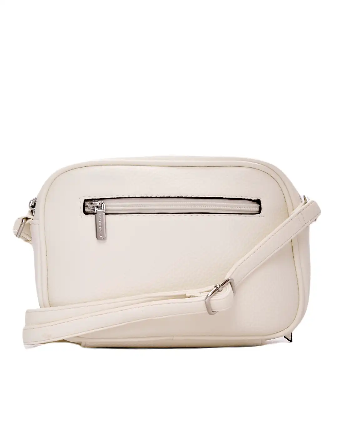 Τσάντάκι χιαστί QR-23939 - Ασπρο