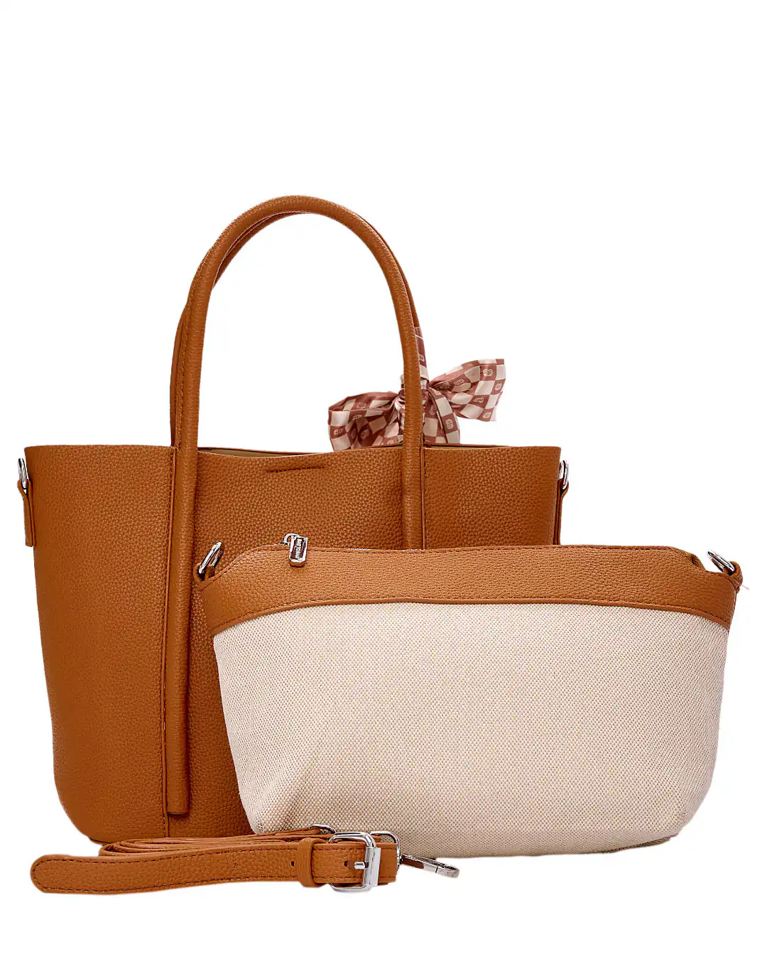 Τσάντα ώμου 0193# - Κάμελ