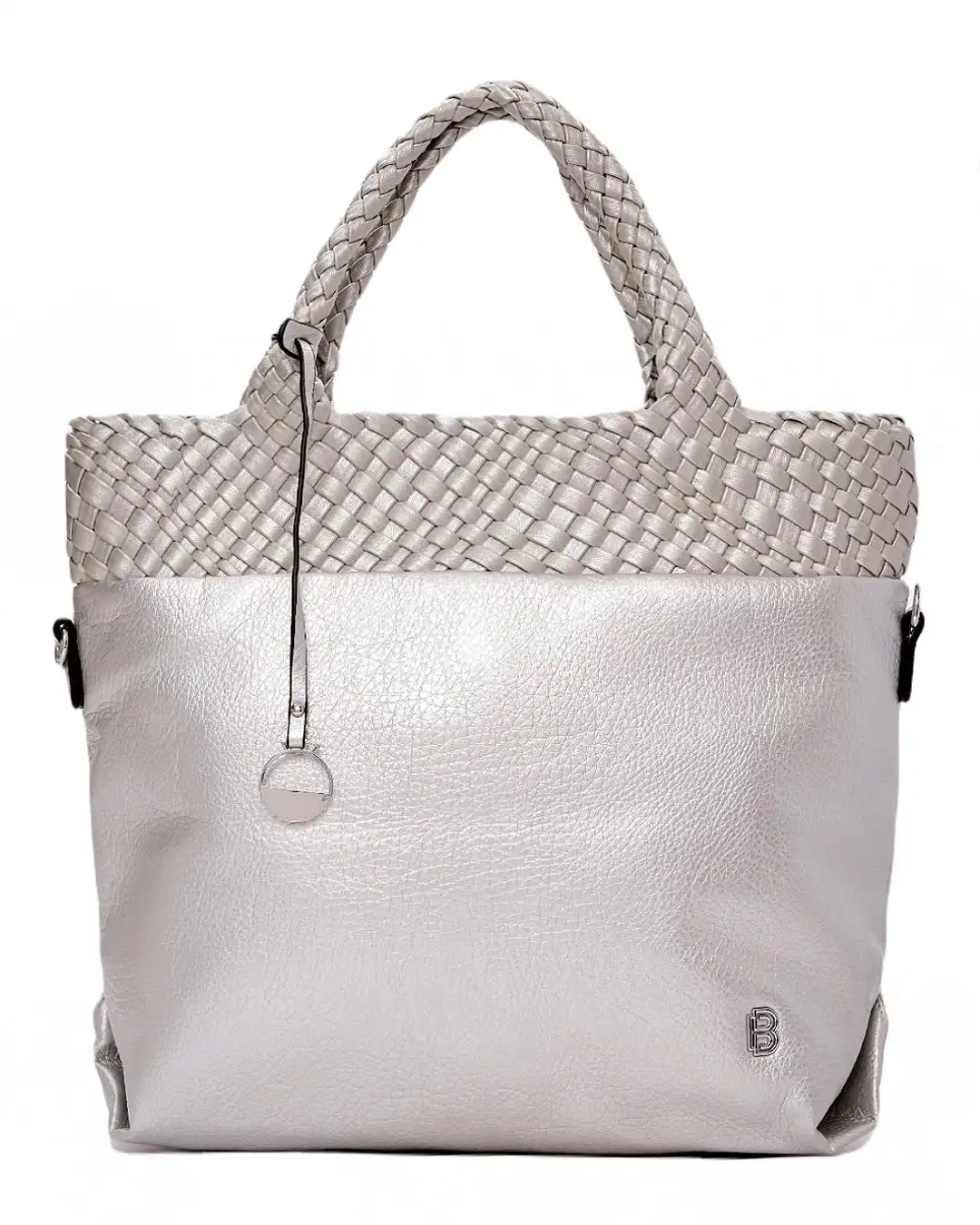 Τσάντα ώμου BY-31420 – Ασημί
