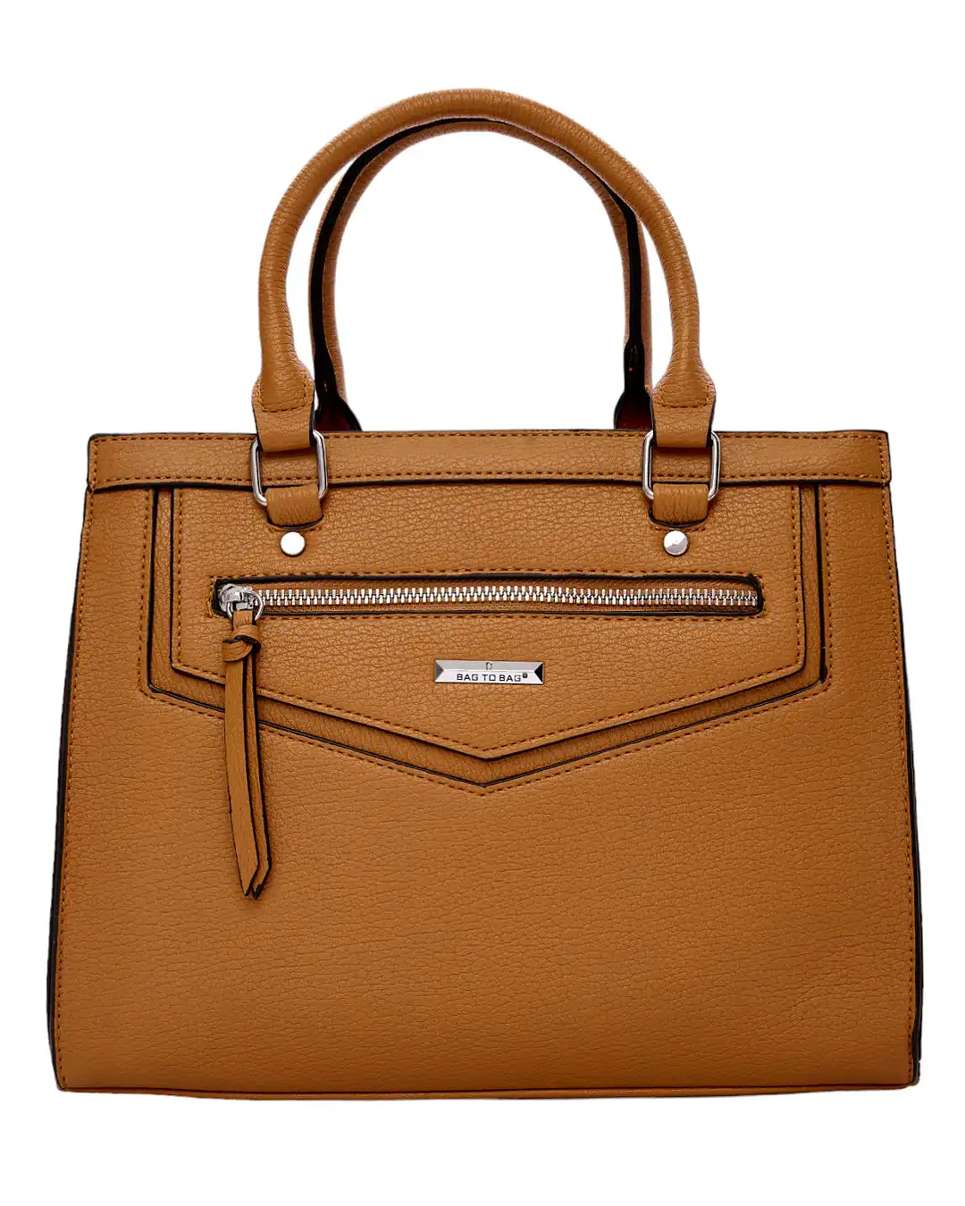 Τσάντα χειρός QR-23963 – Κάμελ