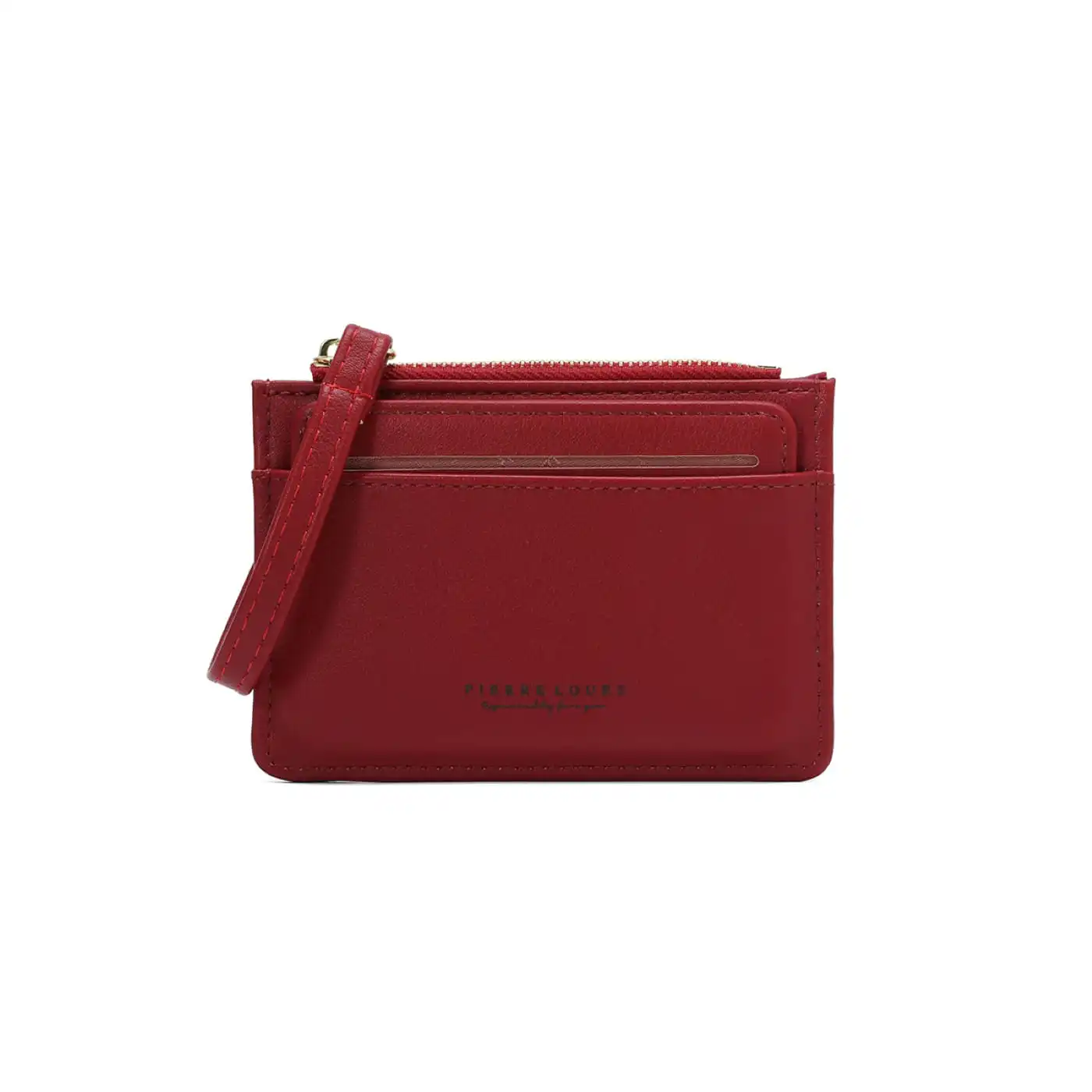 Γυναικεία καρτοθήκη Pierre Loues 19-45B μπορντό Γυναικεία καρτοθήκη Pierre Loues 19-45B μπορντό
