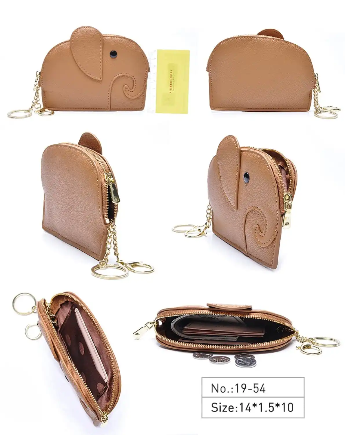 Γυναικείο πορτοφόλι Pierre Loues 19-54 μαύρο Γυναικείο πορτοφόλι Pierre Loues 19-54 μαύρο