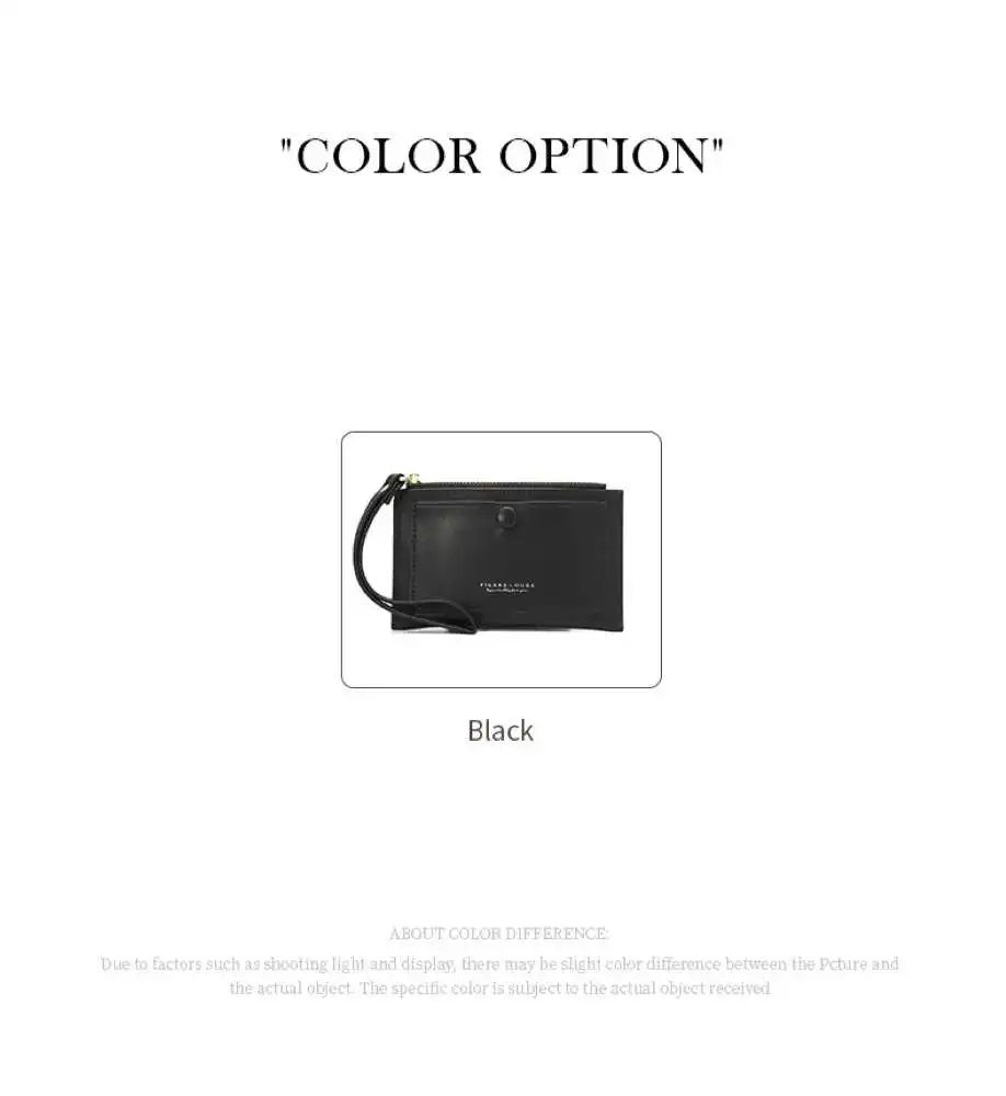 Γυναικεία καρτοθήκη Pierre Loues 19-55 μαύρο