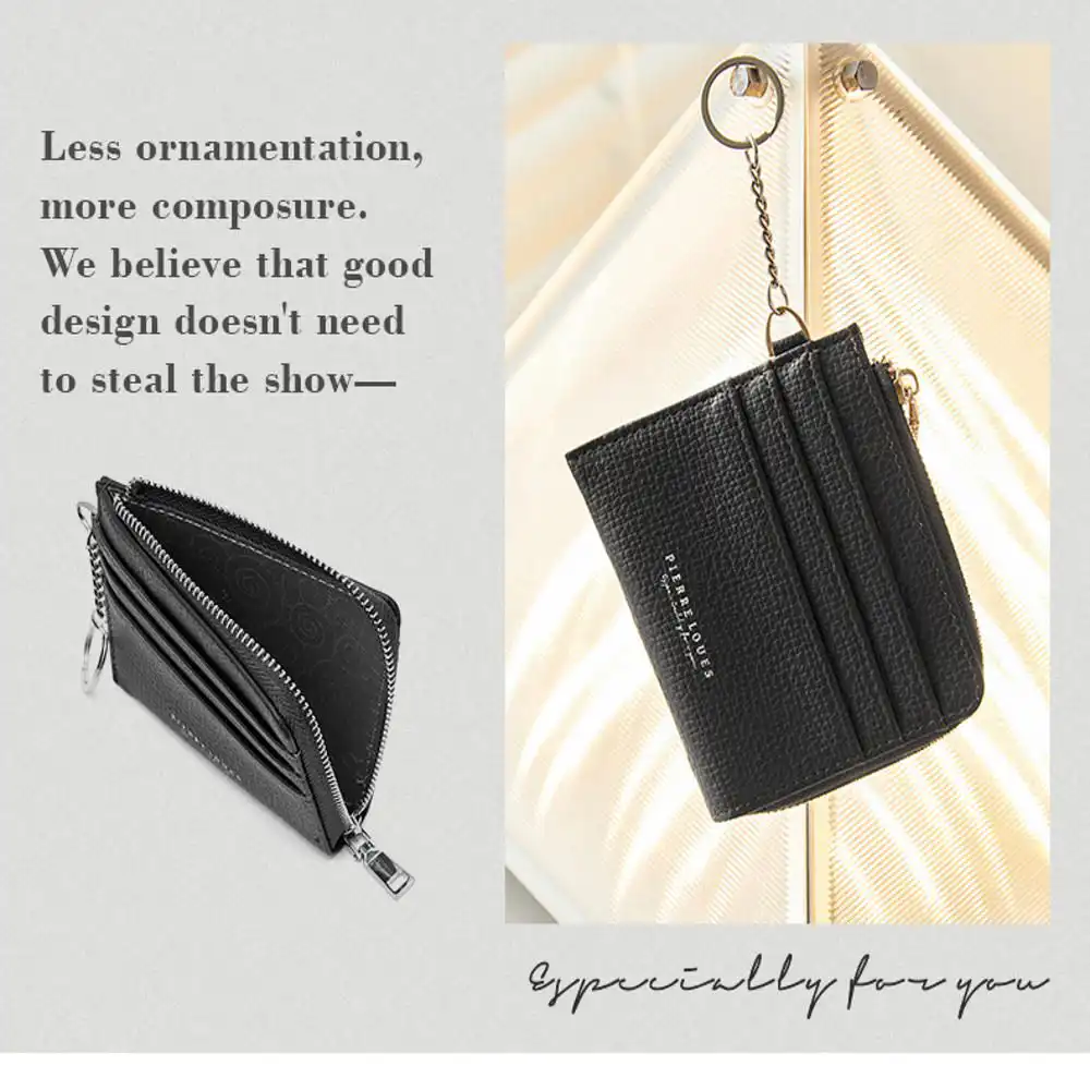 Γυναικείο Πορτοφόλι Γυναικείο Pierre Loues PL19-76 μαύρο