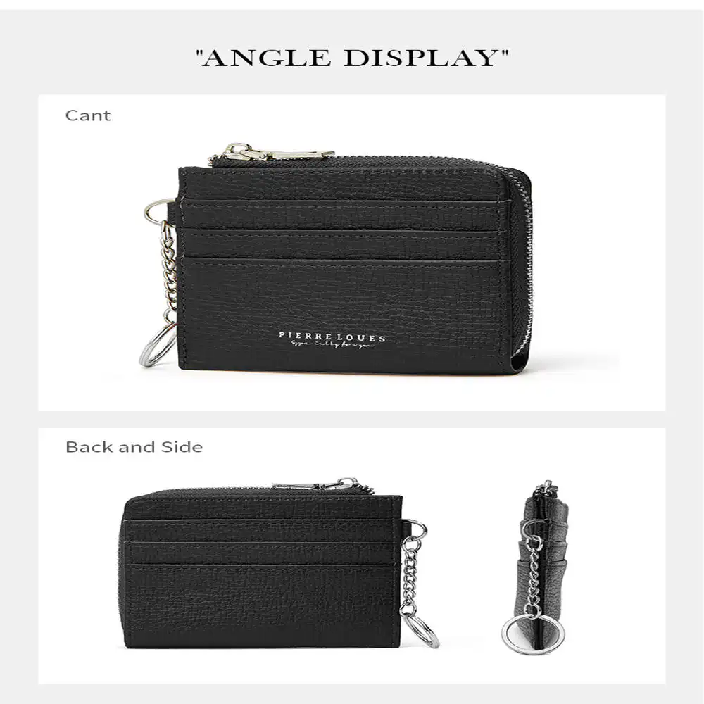 Γυναικείο Πορτοφόλι Γυναικείο Pierre Loues PL19-76 μαύρο