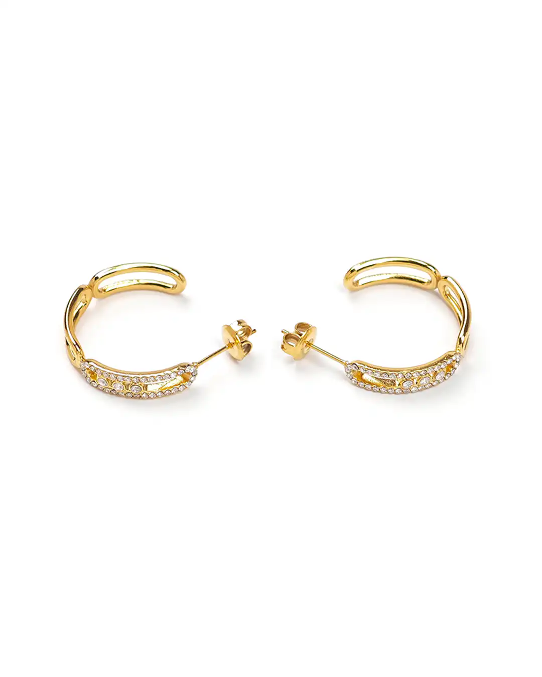 Σκουλαρίκι κρίκος AA-S225 – Χρυσό Σκουλαρίκι κρίκος AA-S225 – Χρυσό